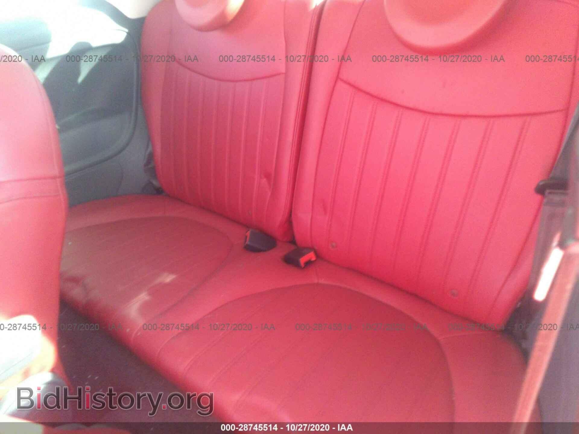2017 FIAT 500 - VIN: 3C3CFFCR8HT700537 - Фото 8