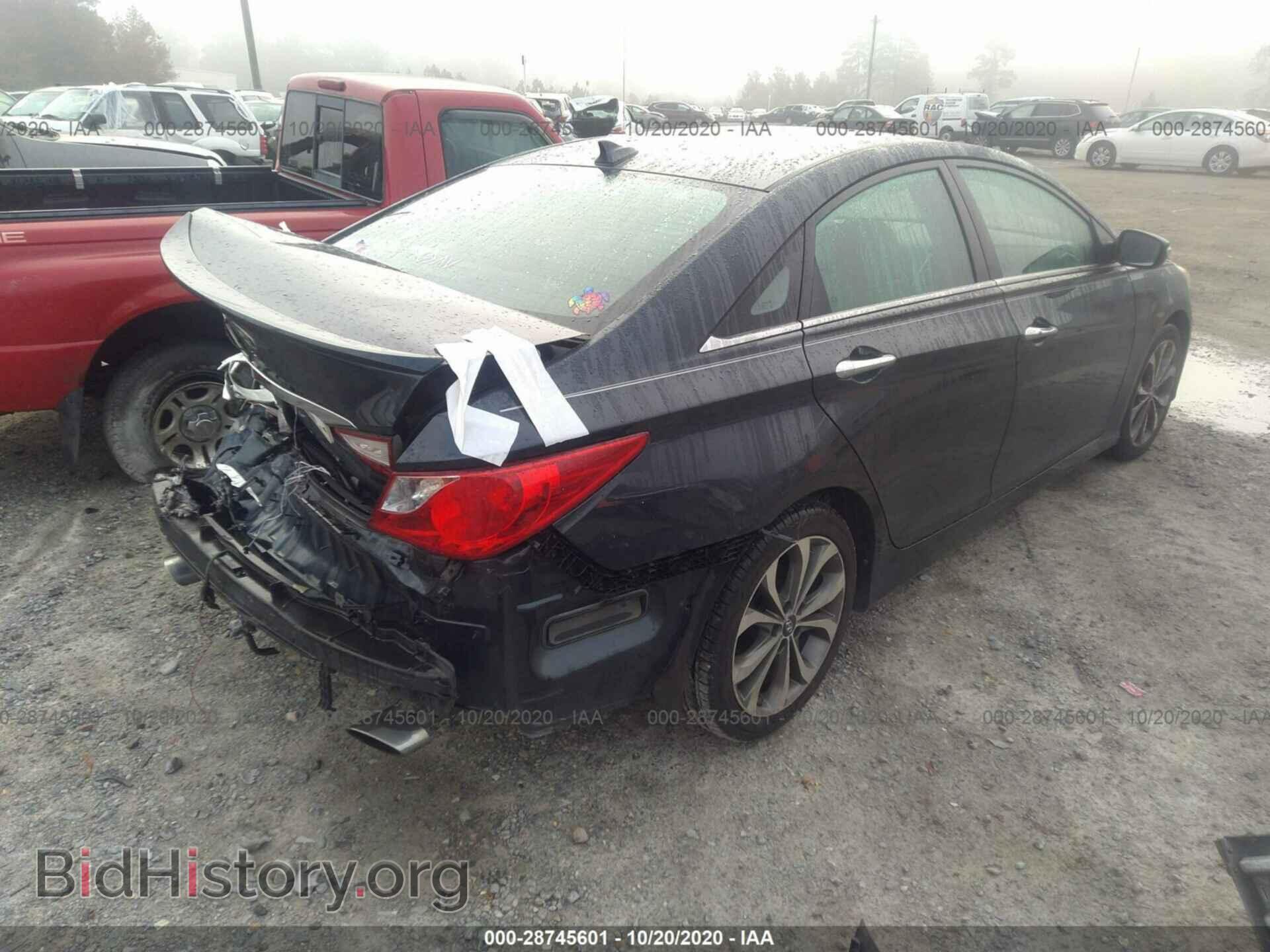 2014 HYUNDAI SONATA - VIN: 5NPEC4AC5EH874304 - Фото 4