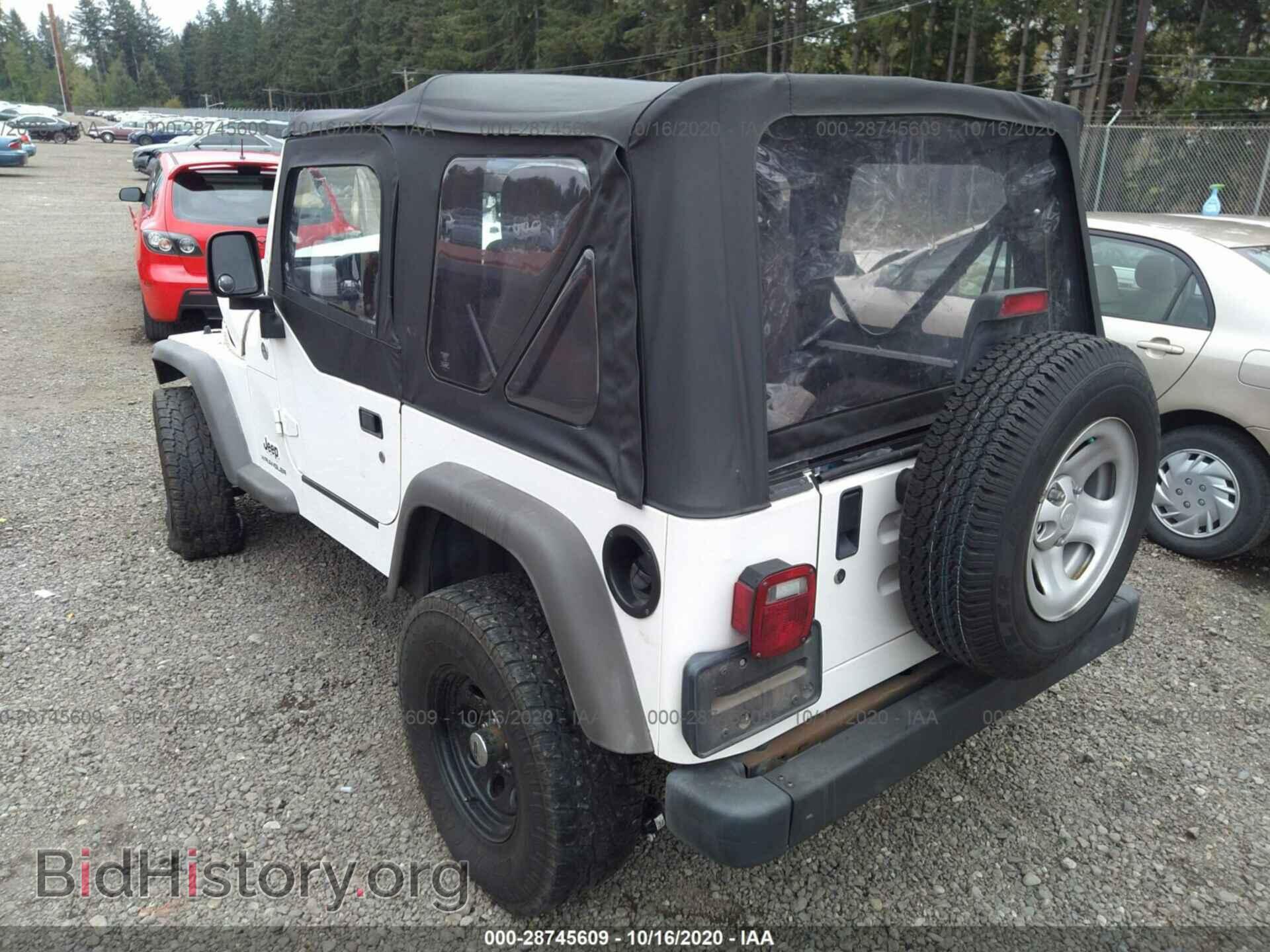 2005 JEEP WRANGLER - VIN: 1J4FA29S35P304617 - Фото 3