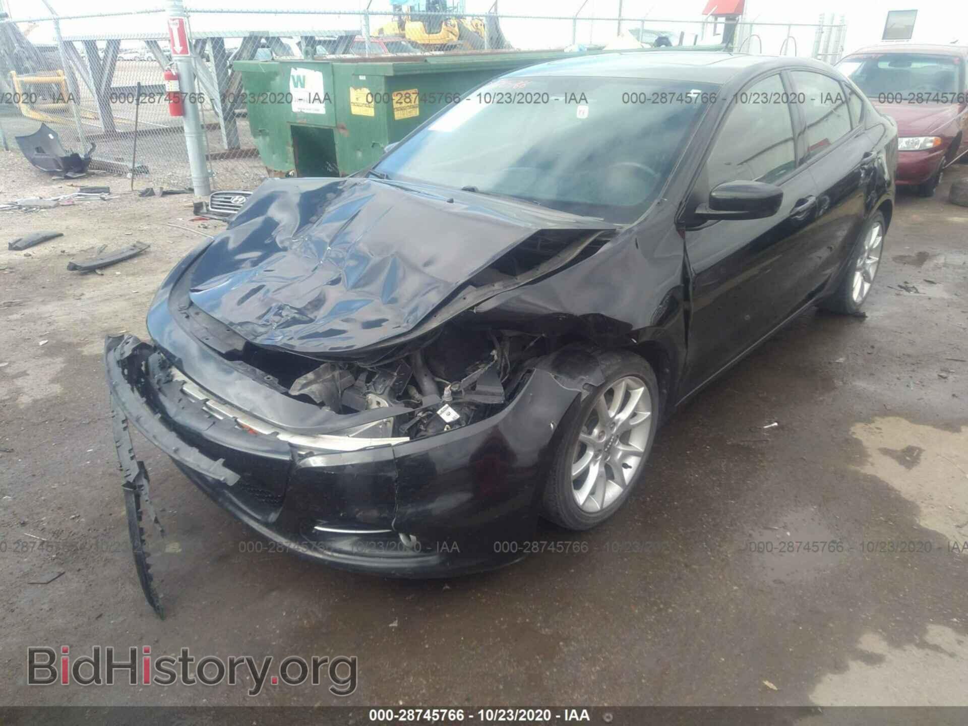 2013 DODGE DART - VIN: 1C3CDFBH1DD575993 - Фото 2