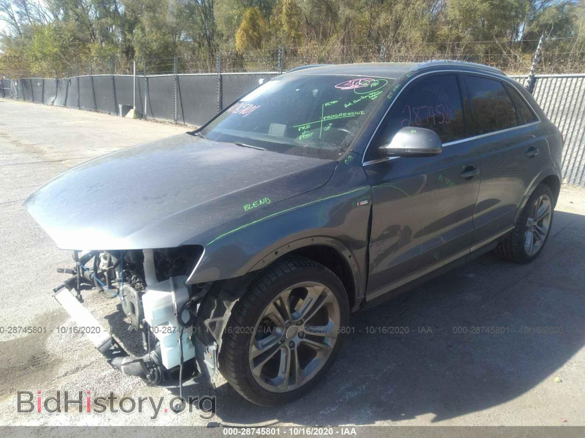 2016 AUDI Q3 - VIN: WA1GFCFS0GR013614 - Фото 2