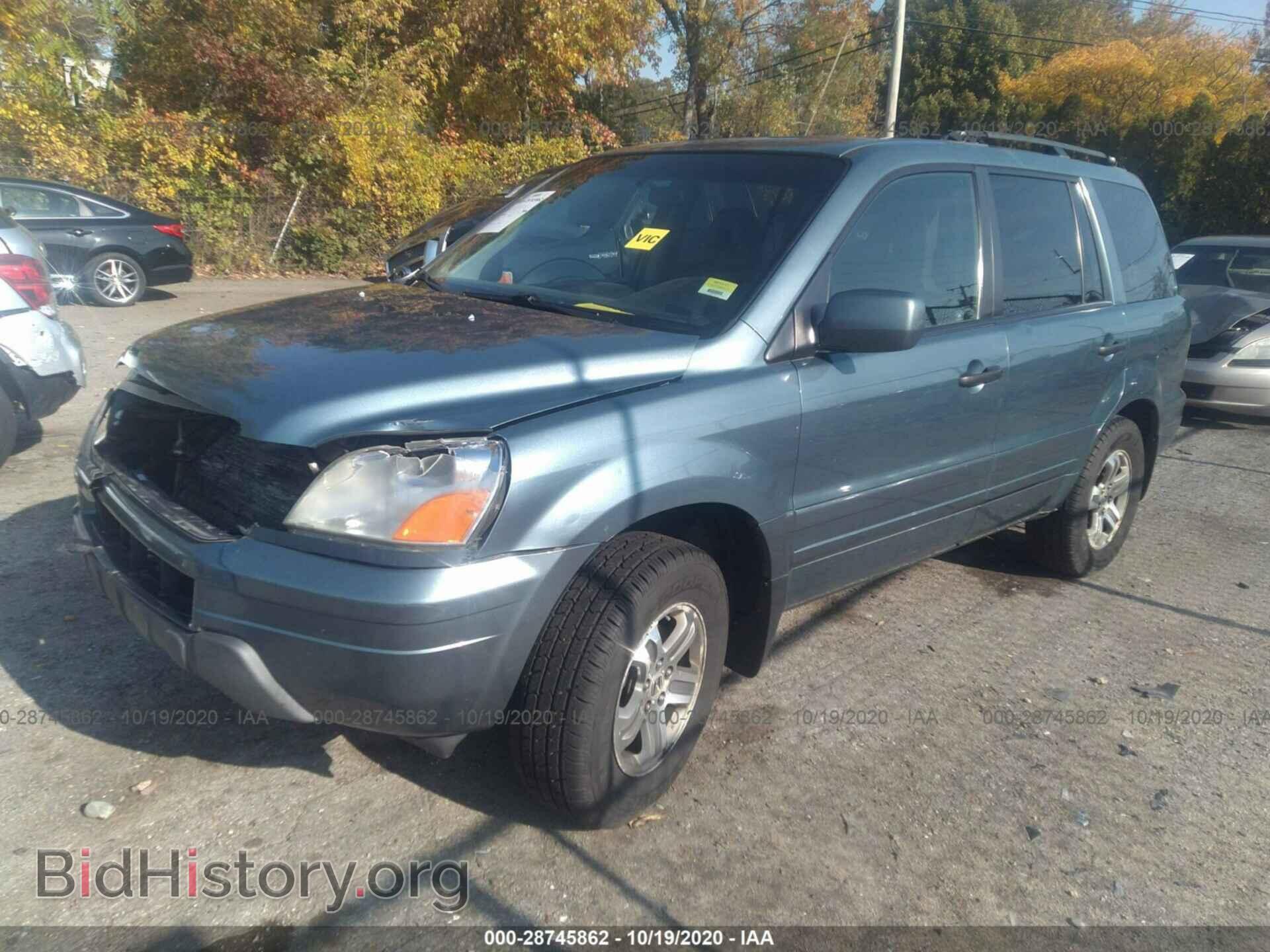 2005 HONDA PILOT - VIN: 2HKYF18695H503939 - Фото 2