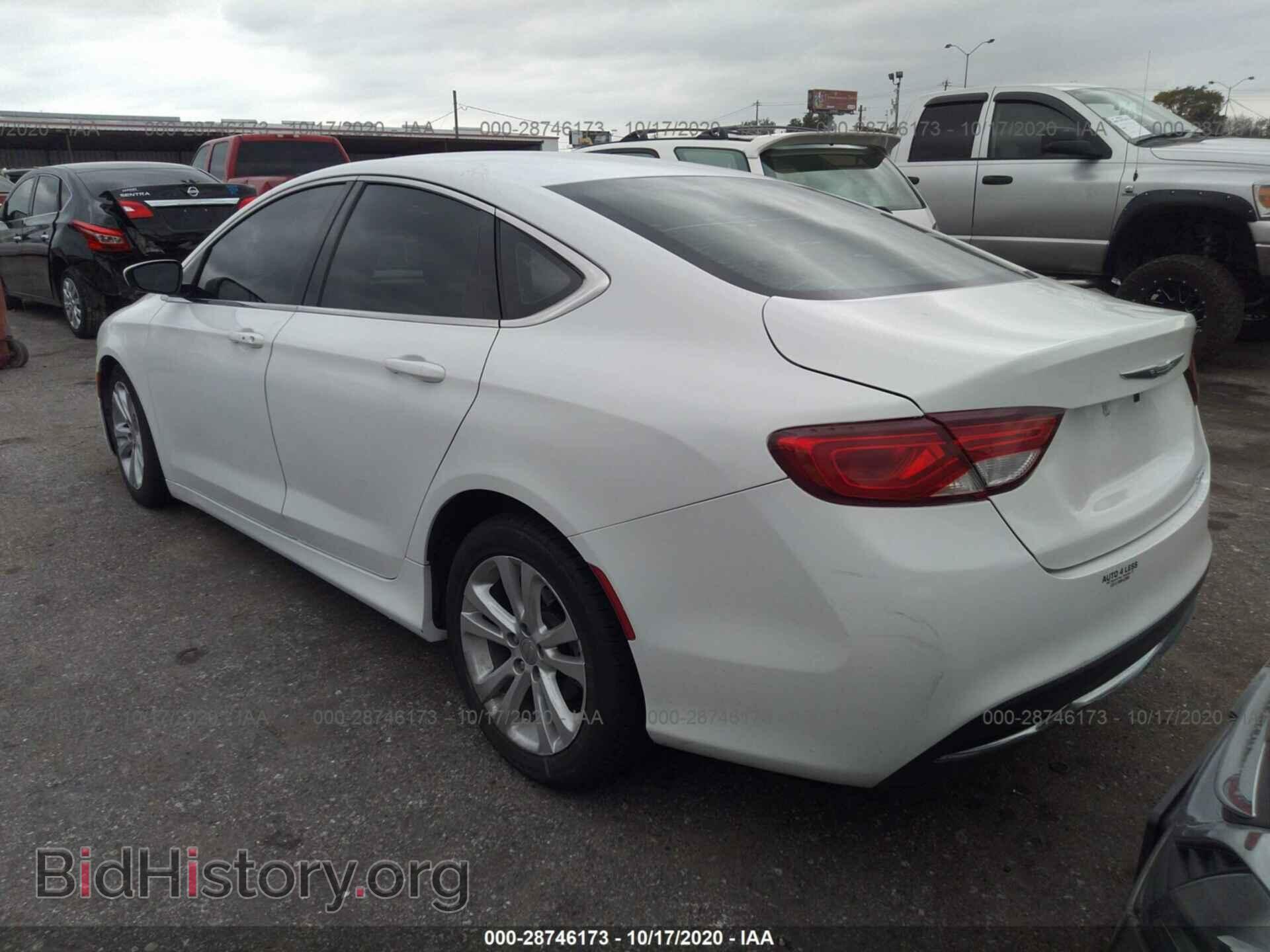 2015 CHRYSLER 200 - VIN: 1C3CCCAB5FN539915 - Фото 3