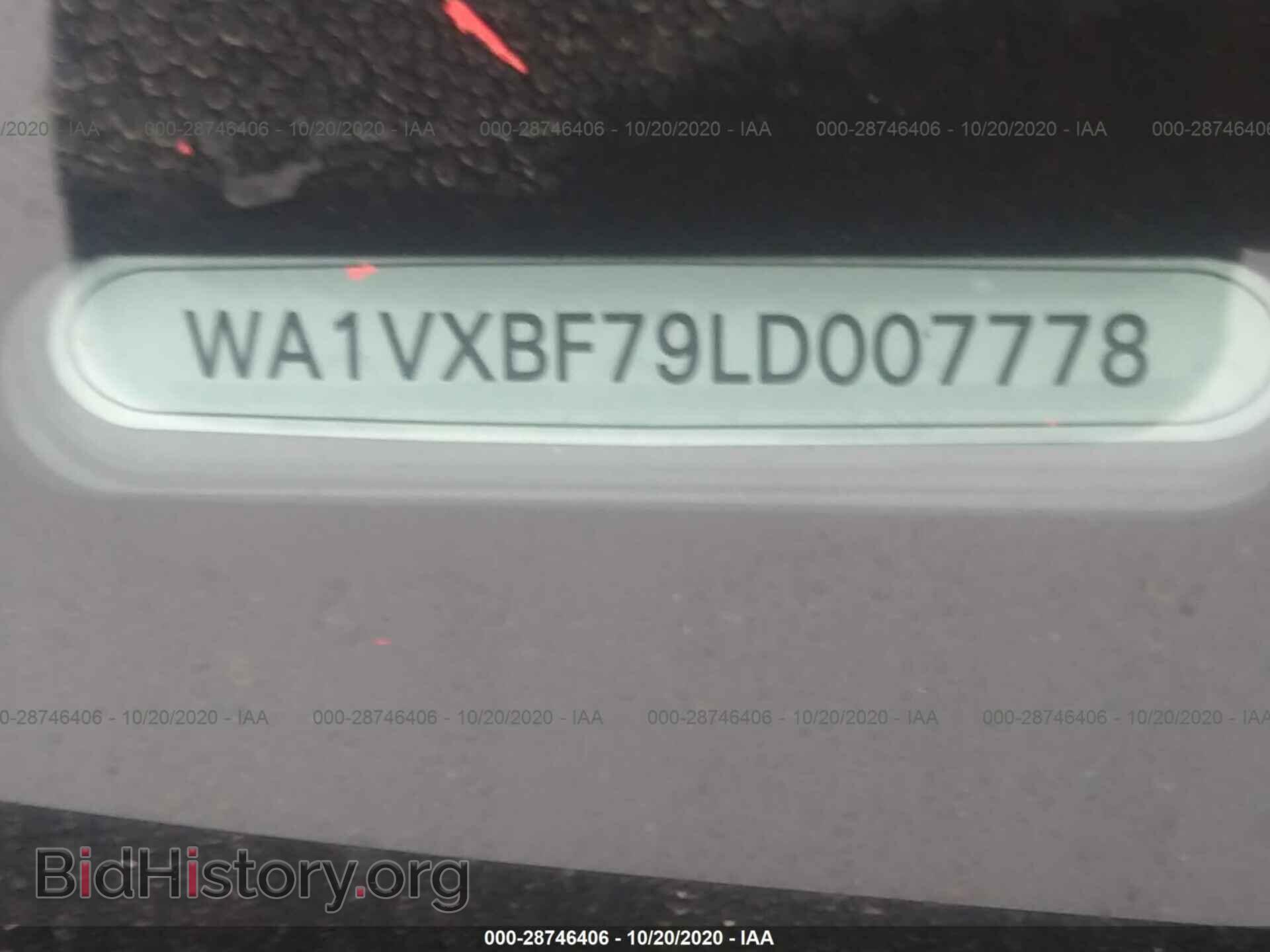 2020 AUDI Q7 - VIN: WA1VXBF79LD007778 - Фото 9