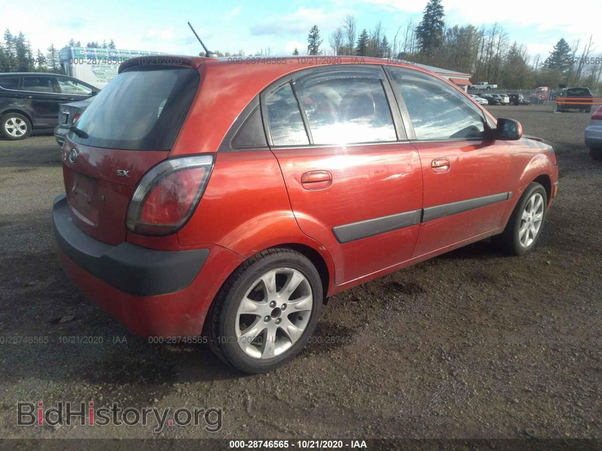 2007 KIA RIO5 - VIN: KNADE163476234849 - Фото 4