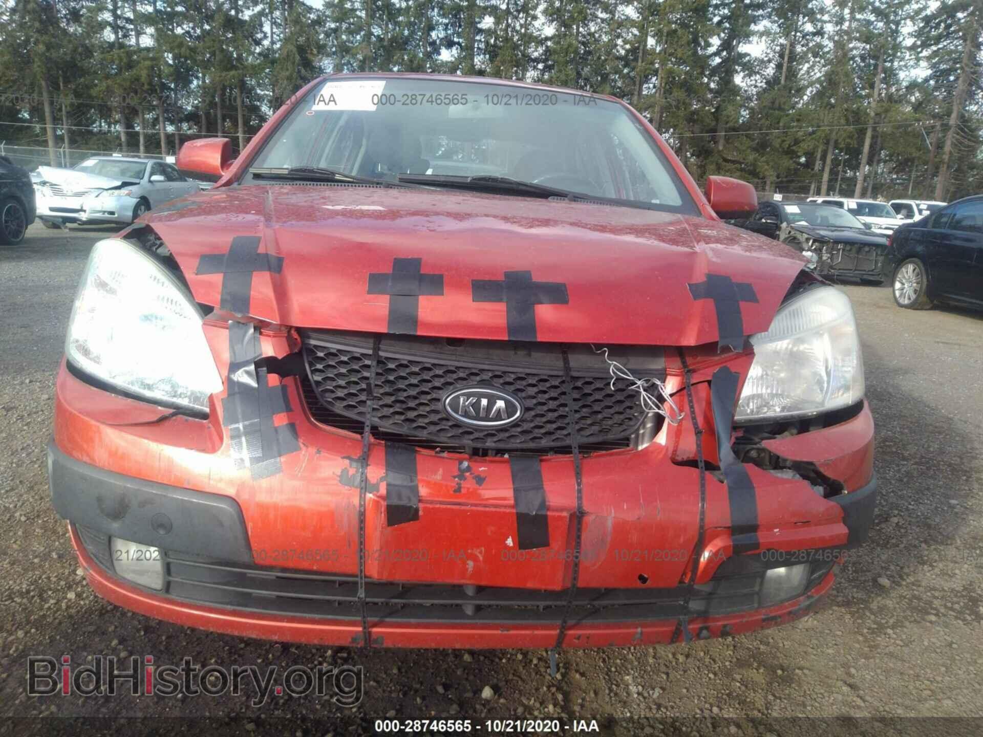 2007 KIA RIO5 - VIN: KNADE163476234849 - Фото 6