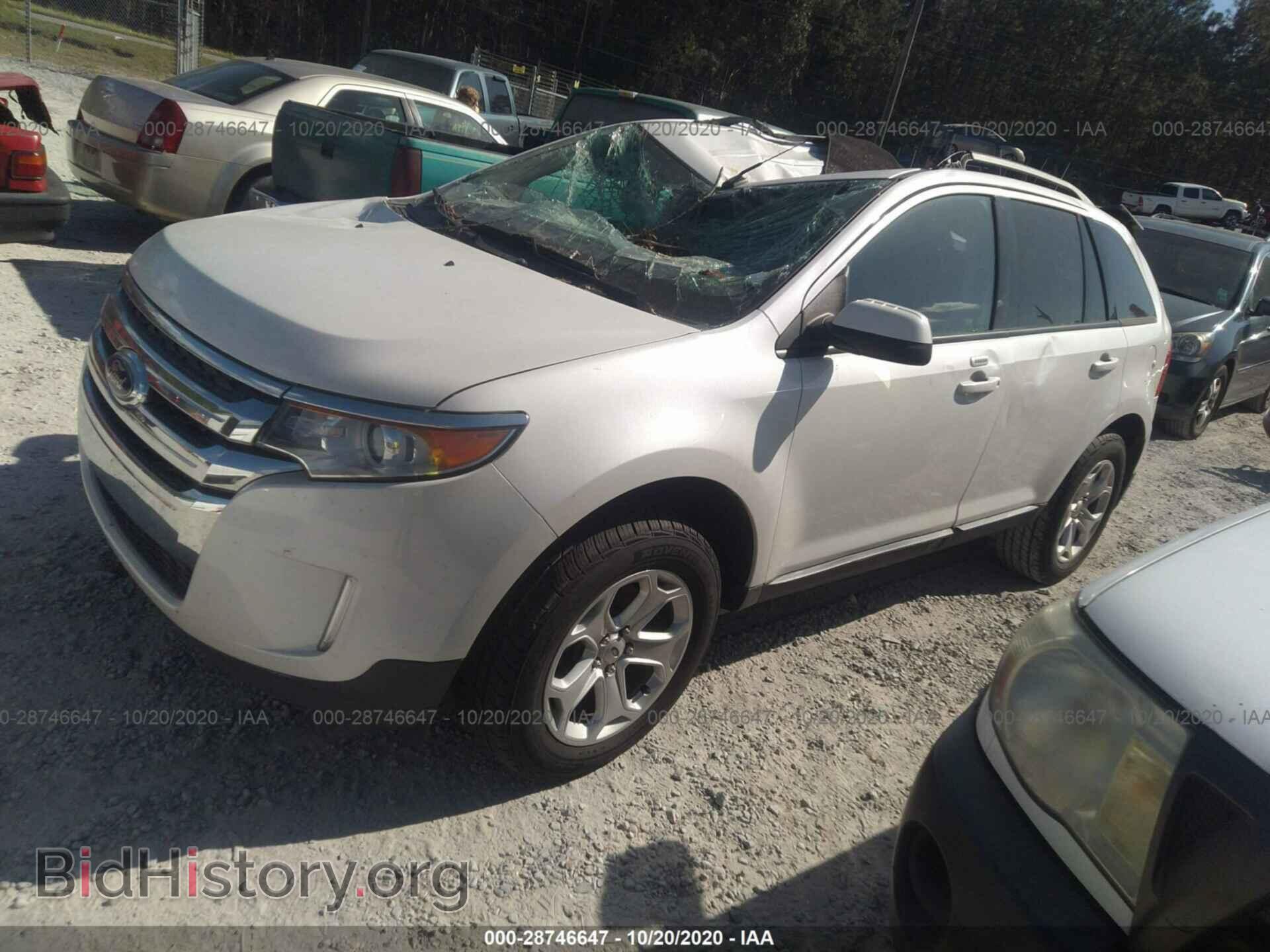 2014 FORD EDGE - VIN: 2FMDK3JC4EBB34534 - Photo 2