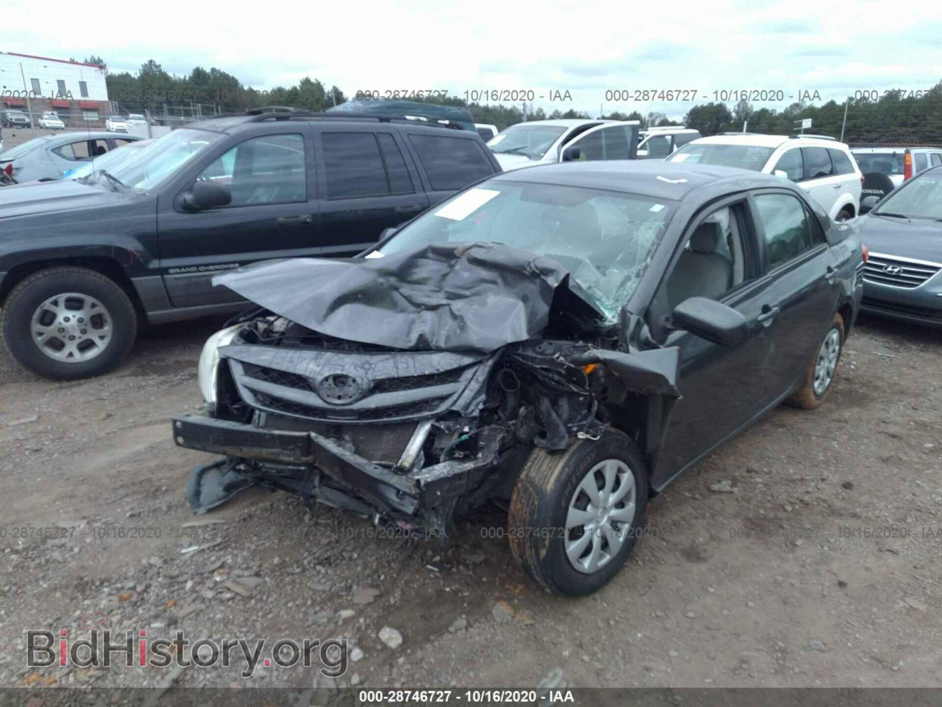 2011 TOYOTA COROLLA - VIN: 2T1BU4EE9BC744021 - Photo 2