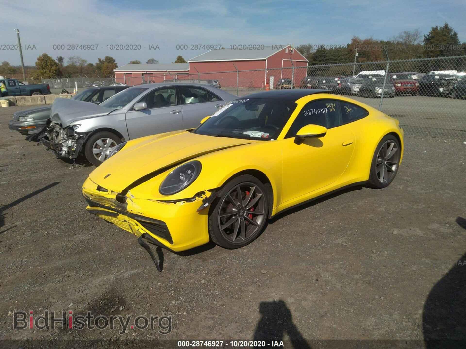2020 PORSCHE 911 - VIN: WP0AB2A95LS227779 - Фото 2