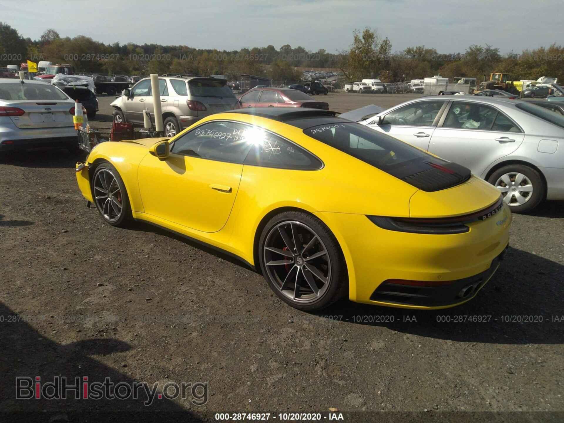 2020 PORSCHE 911 - VIN: WP0AB2A95LS227779 - Фото 3