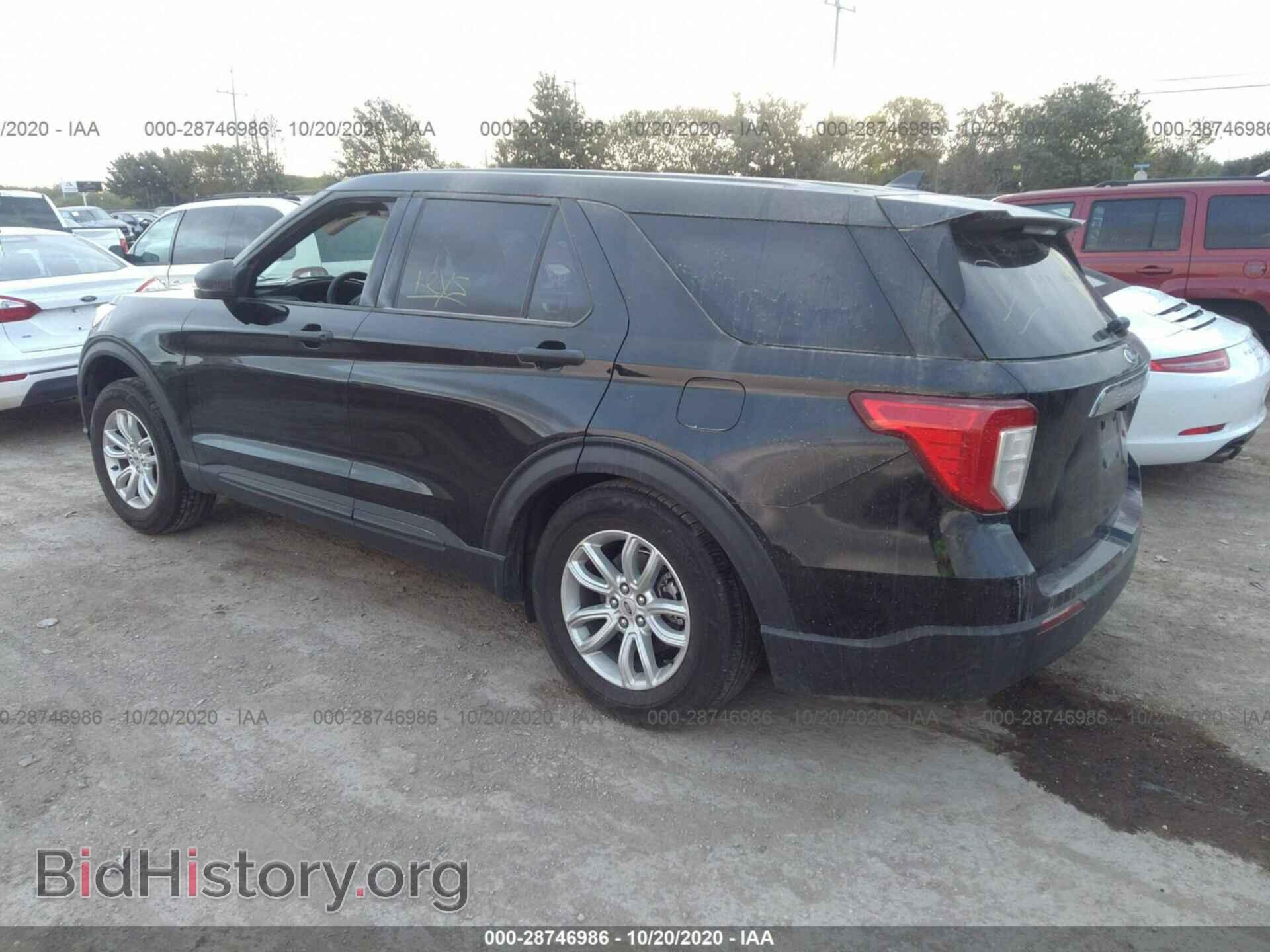2020 FORD EXPLORER - VIN: 1FMSK7BHXLGA42360 - Фото 3