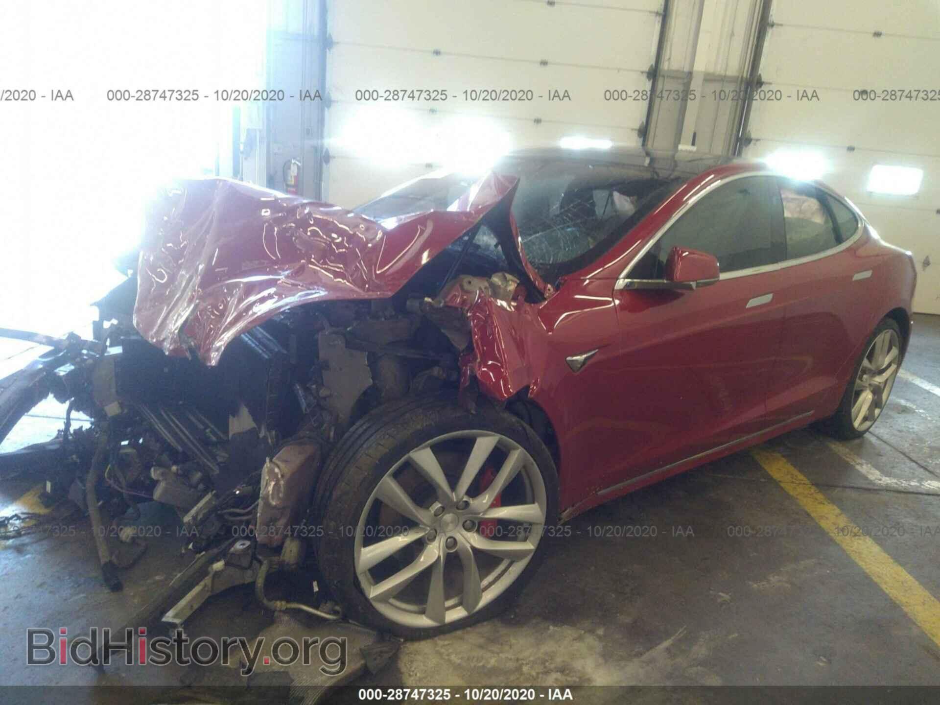 2017 TESLA MODEL S - VIN: 5YJSA1E49HF177134 - Фото 2