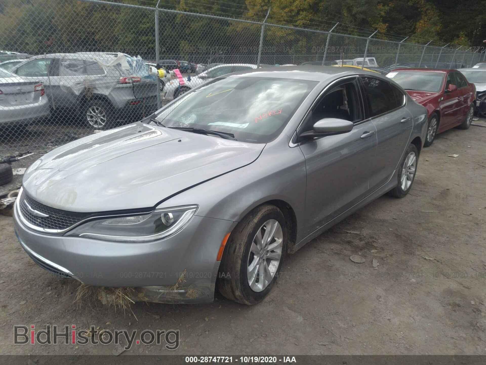 2017 CHRYSLER 200 - VIN: 1C3CCCABXHN500448 - Фото 2
