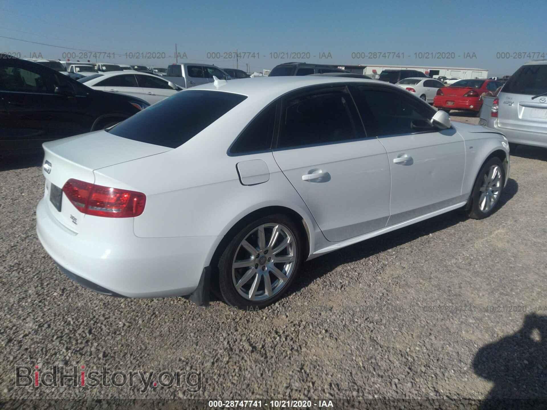 2012 AUDI A4 - VIN: WAUFFAFL2CN007665 - Фото 4
