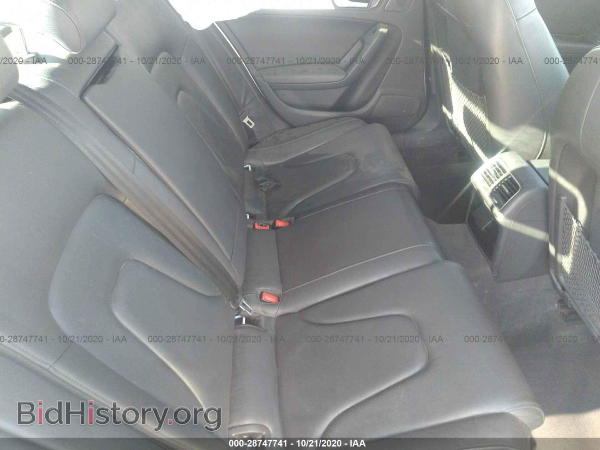 2012 AUDI A4 - VIN: WAUFFAFL2CN007665 - Фото 8