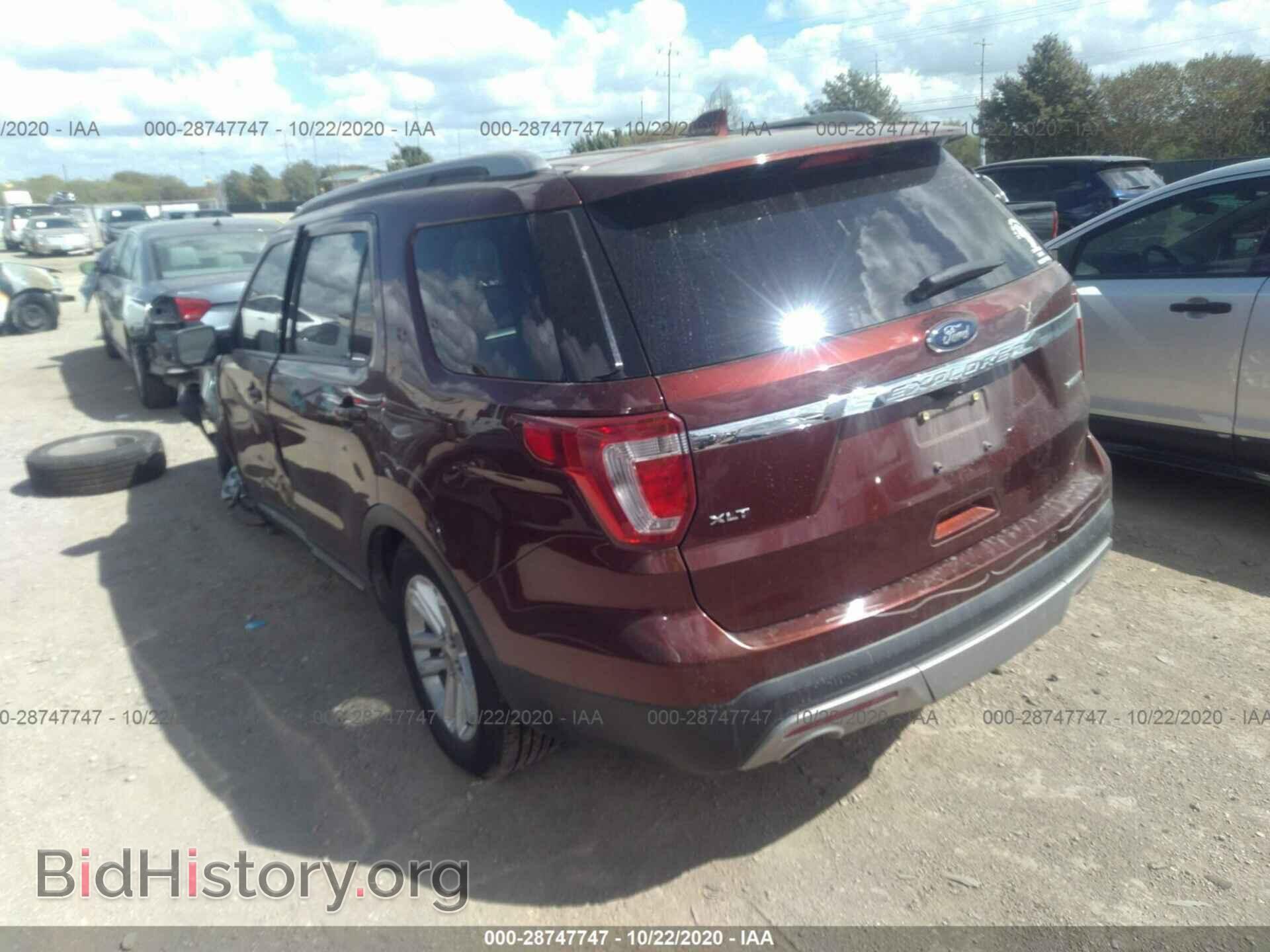 2016 FORD EXPLORER - VIN: 1FM5K7D88GGB33224 - Фото 3