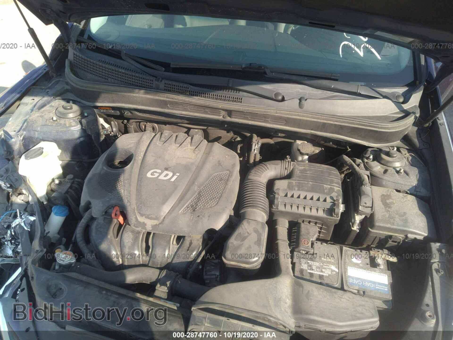 2014 HYUNDAI SONATA - VIN: 5NPEB4AC2EH844700 - Фото 10