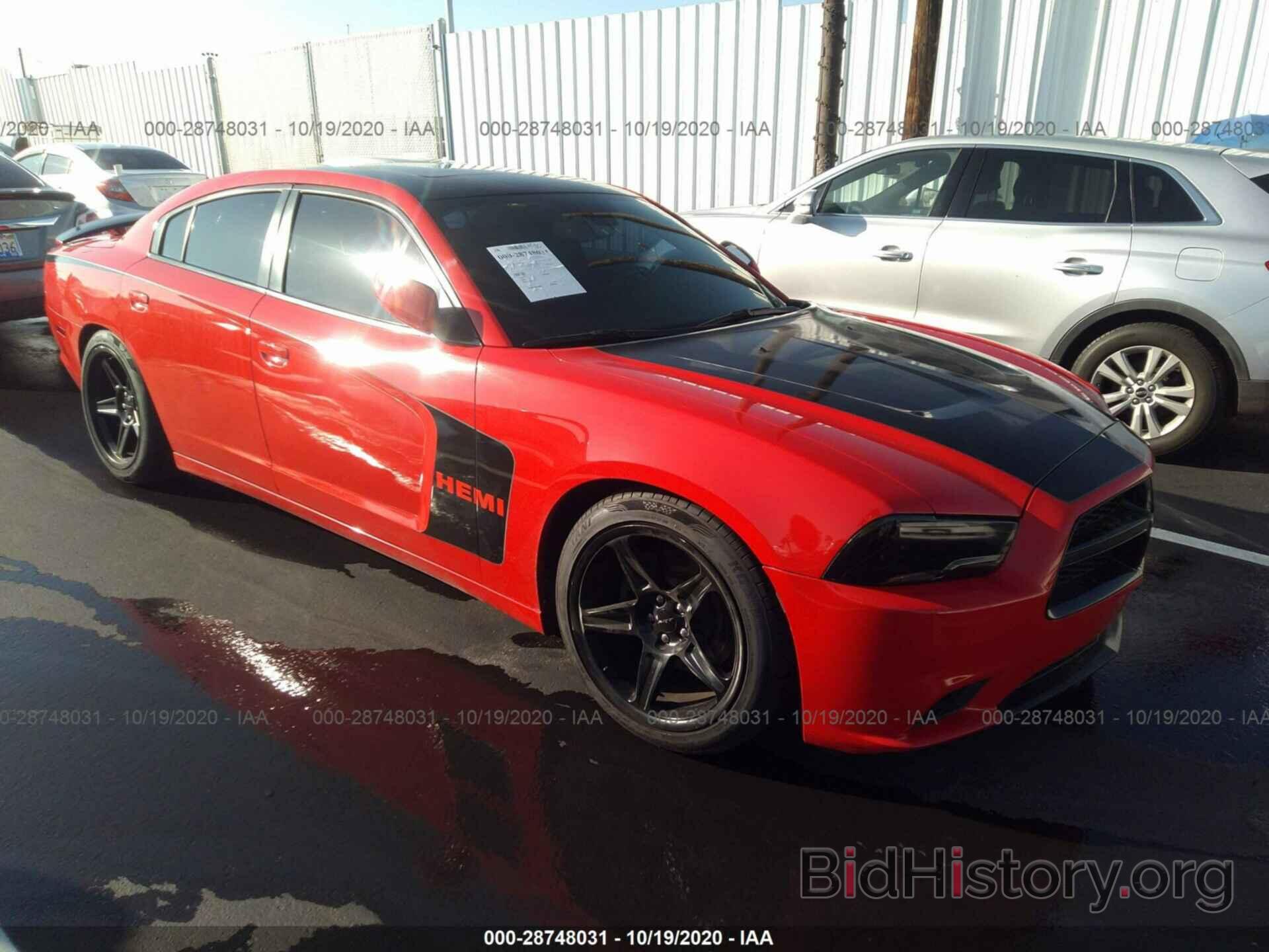 Photo 2C3CDXCT6EH369937 - DODGE CHARGER 2014