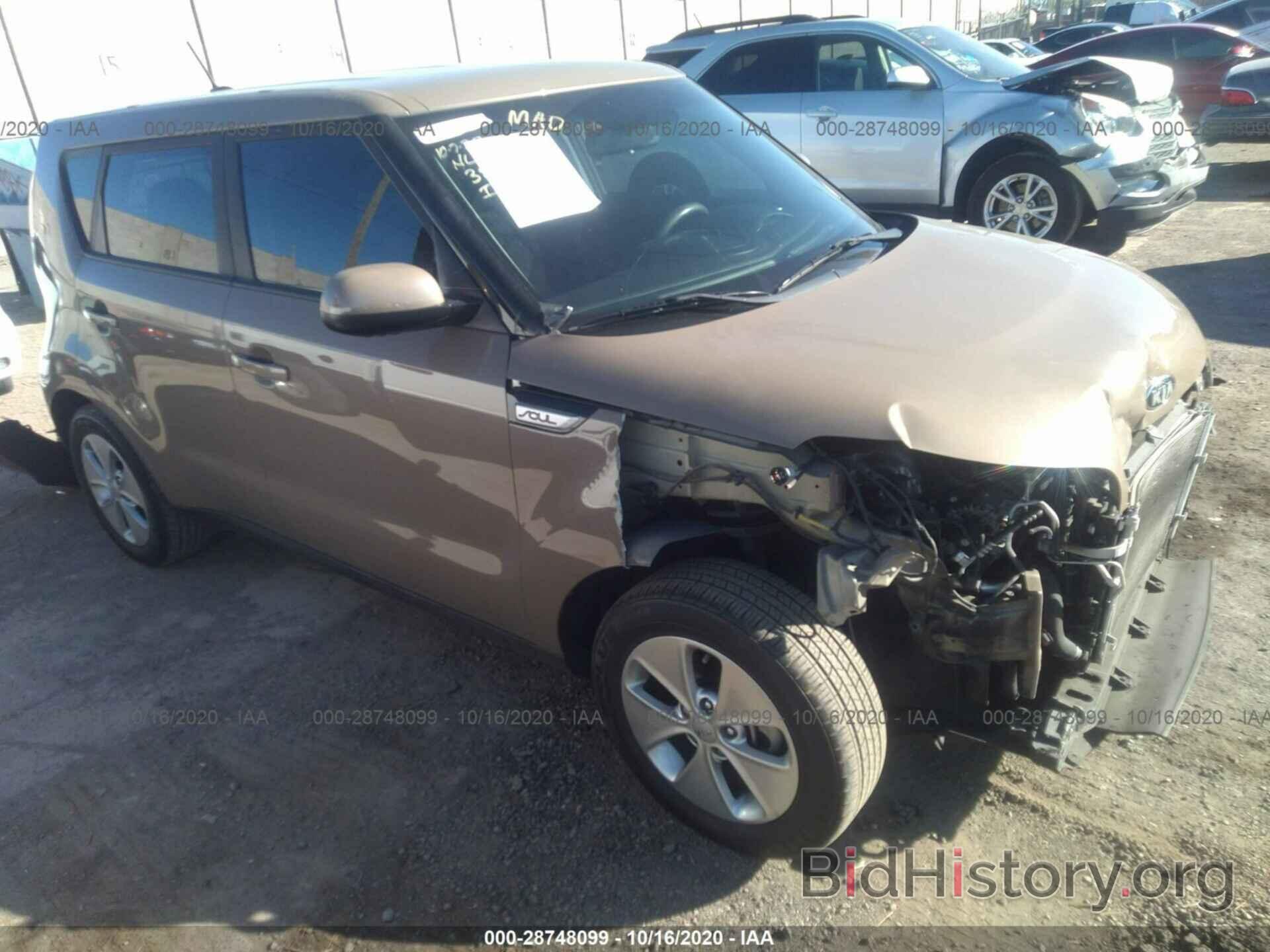 Photo KNDJN2A2XG7292663 - KIA SOUL 2016