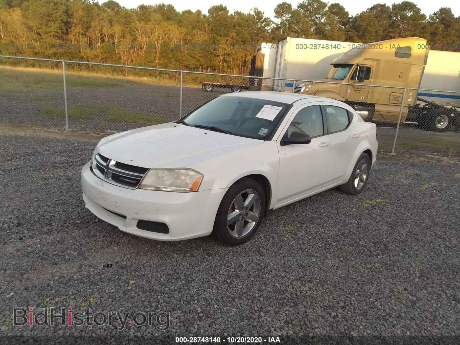 2013 DODGE AVENGER - VIN: 1C3CDZABXDN622057 - Фото 2