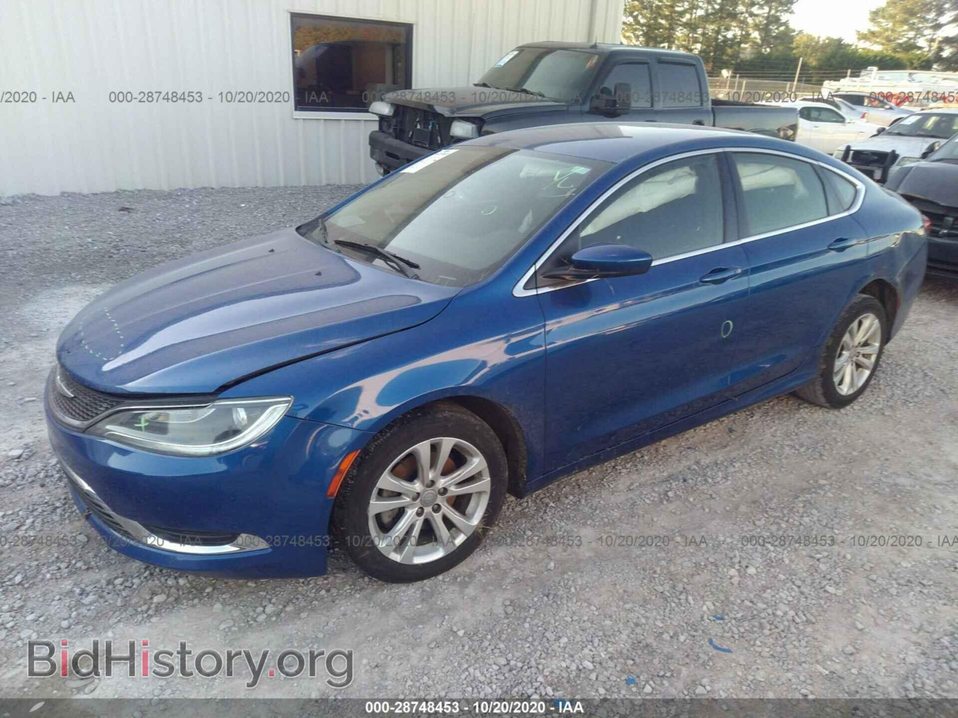 2015 CHRYSLER 200 - VIN: 1C3CCCAB1FN606915 - Фото 2