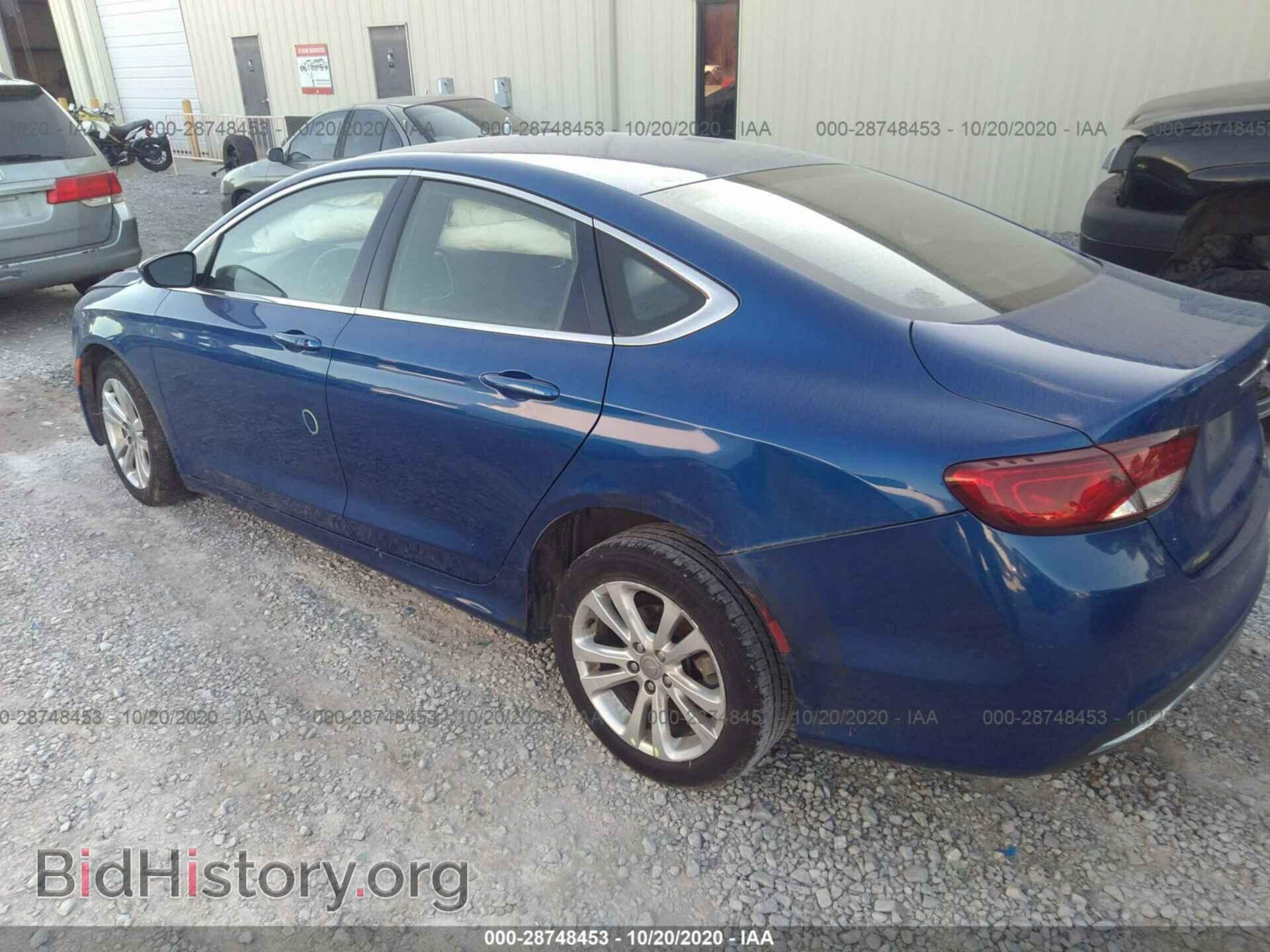 2015 CHRYSLER 200 - VIN: 1C3CCCAB1FN606915 - Фото 3
