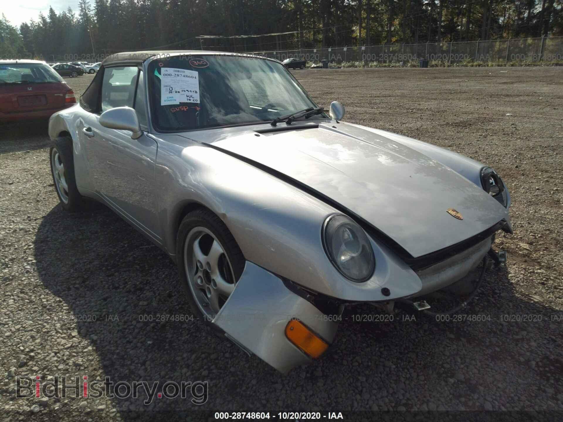 Photo WP0CA299XVS340937 - PORSCHE 911 CARRERA 1997