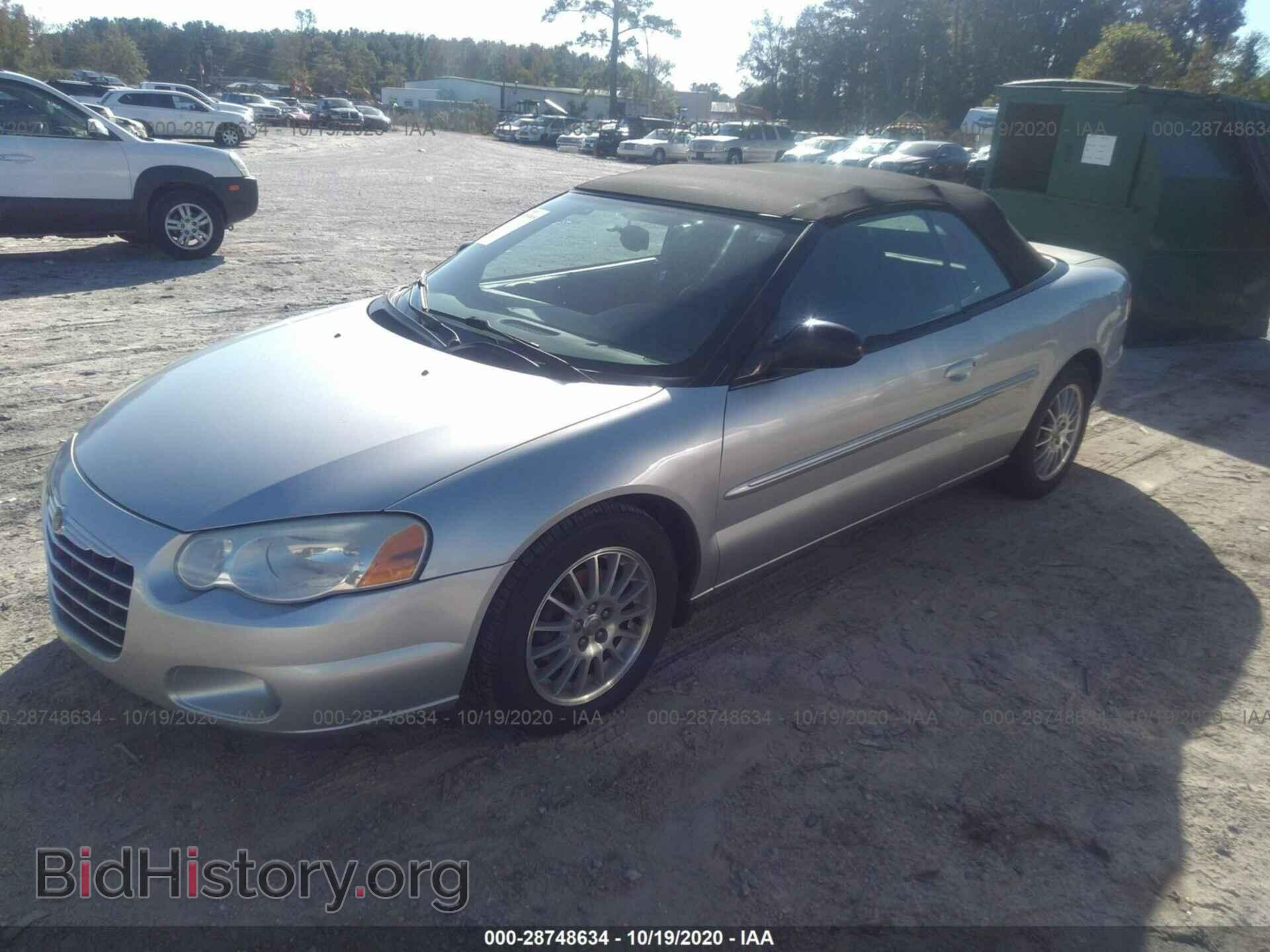 2004 CHRYSLER SEBRING - VIN: 1C3EL55R14N178126 - Фото 2