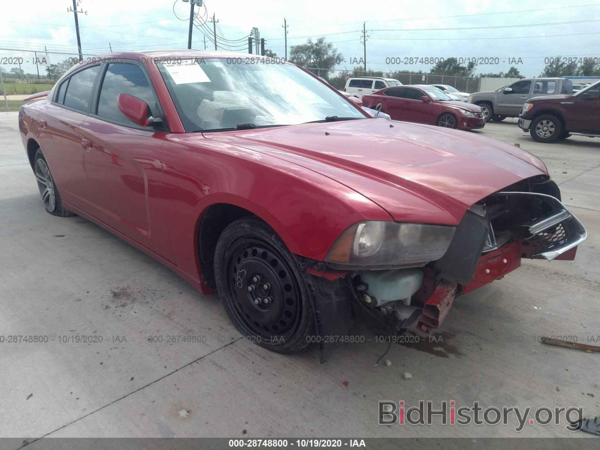 Photo 2C3CDXHG6CH164367 - DODGE CHARGER 2012
