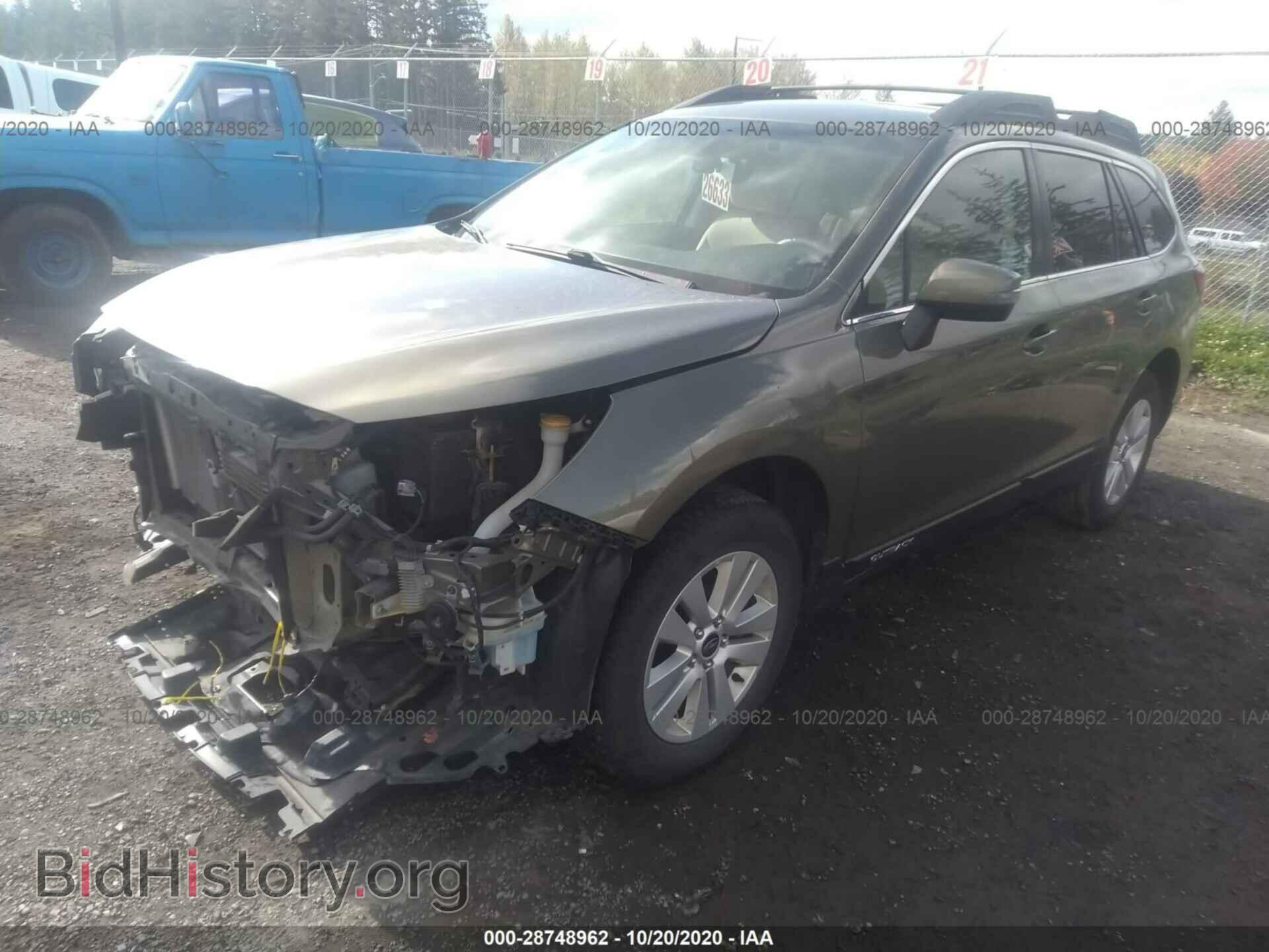 2017 SUBARU OUTBACK - VIN: 4S4BSAFC1H3338961 - Фото 2