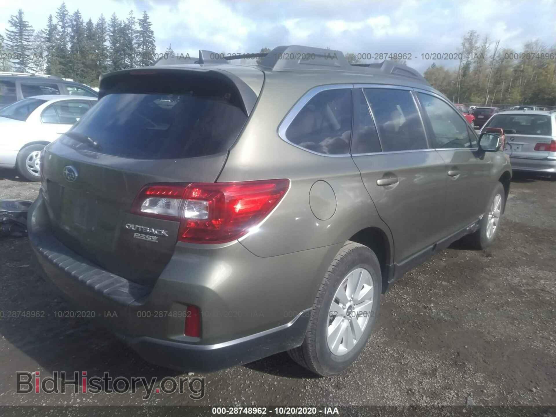 2017 SUBARU OUTBACK - VIN: 4S4BSAFC1H3338961 - Фото 4