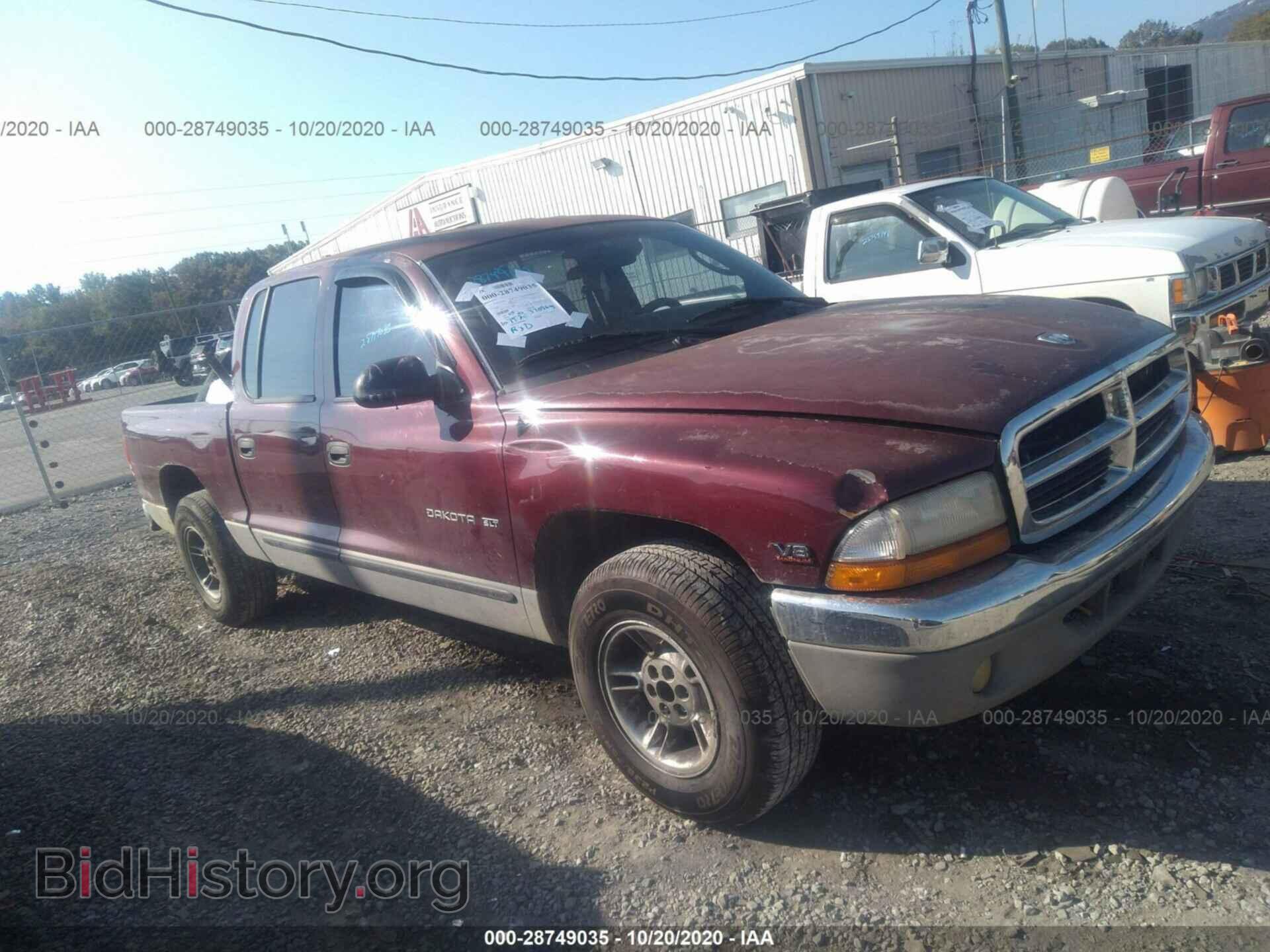 Photo 1B7GL2AN7YS608044 - DODGE DAKOTA 2000