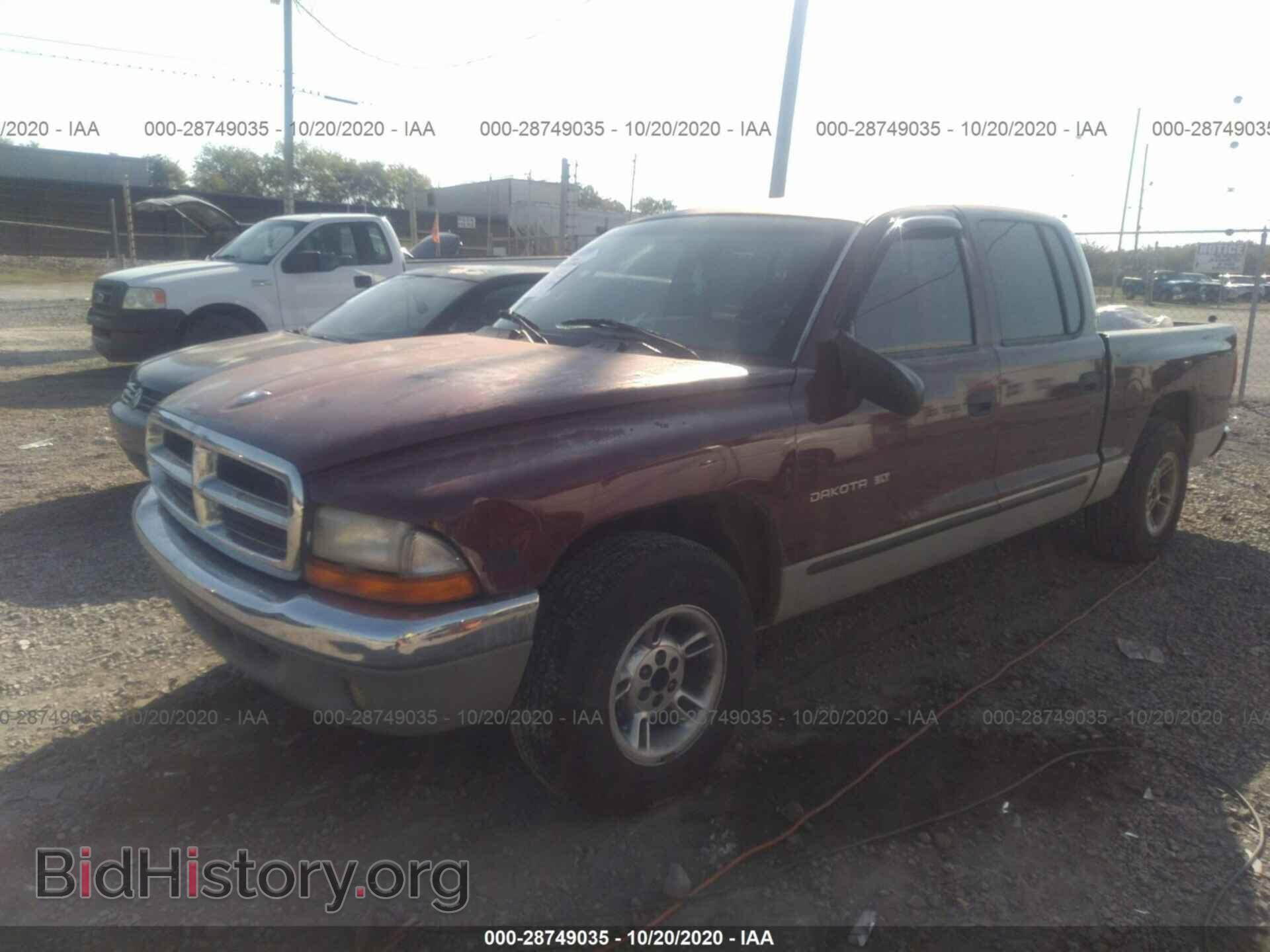 2000 DODGE DAKOTA - VIN: 1B7GL2AN7YS608044 - Фото 2