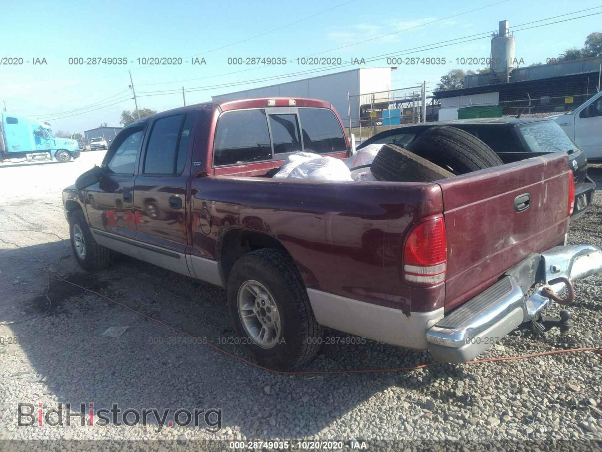 2000 DODGE DAKOTA - VIN: 1B7GL2AN7YS608044 - Фото 3