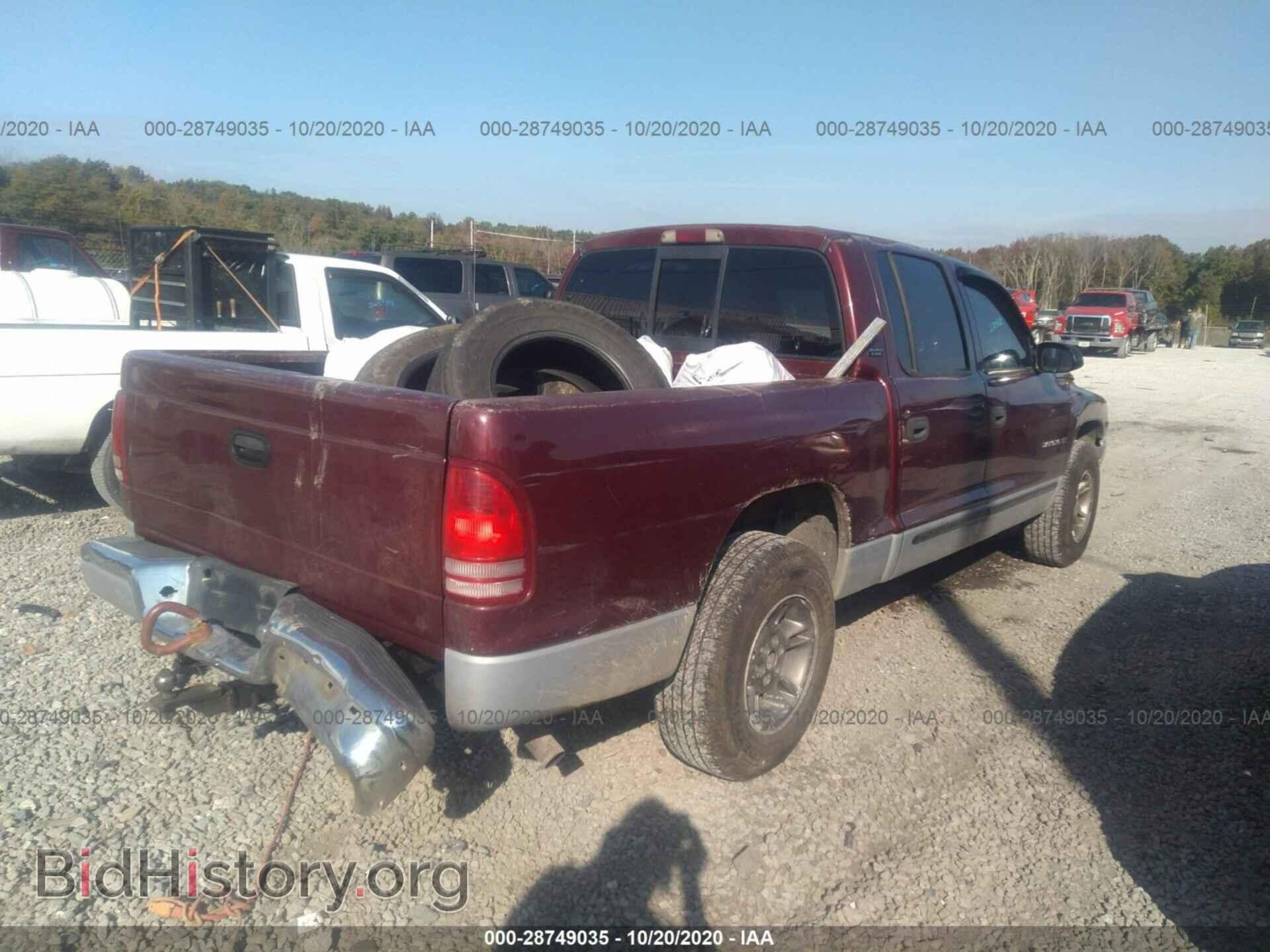 2000 DODGE DAKOTA - VIN: 1B7GL2AN7YS608044 - Фото 4