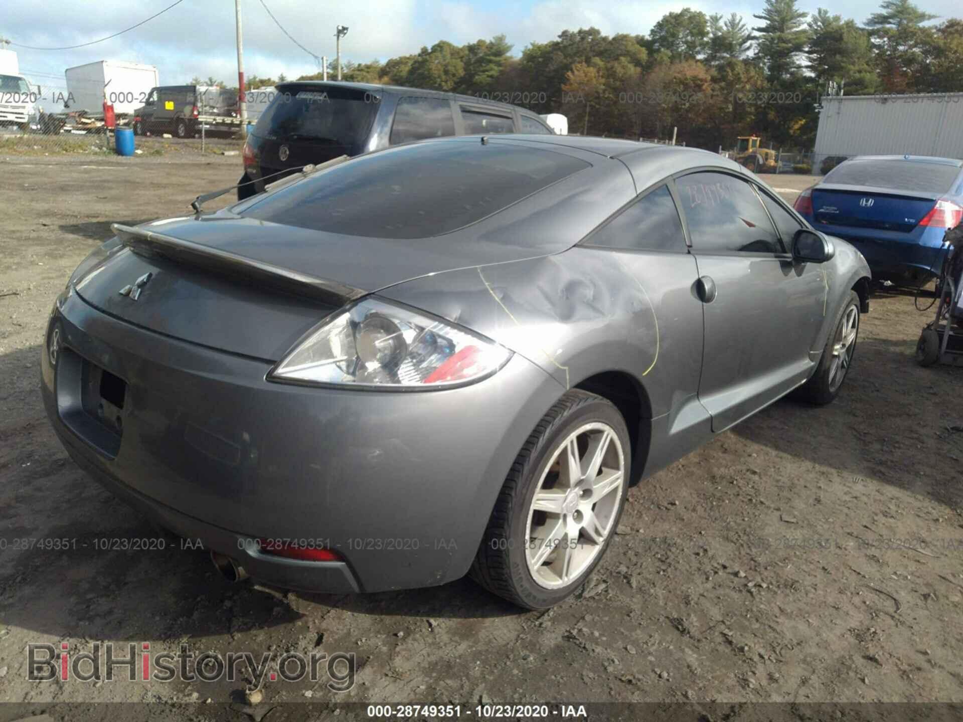 2006 MITSUBISHI ECLIPSE - VIN: 4A3AK34T26E053618 - Фото 4