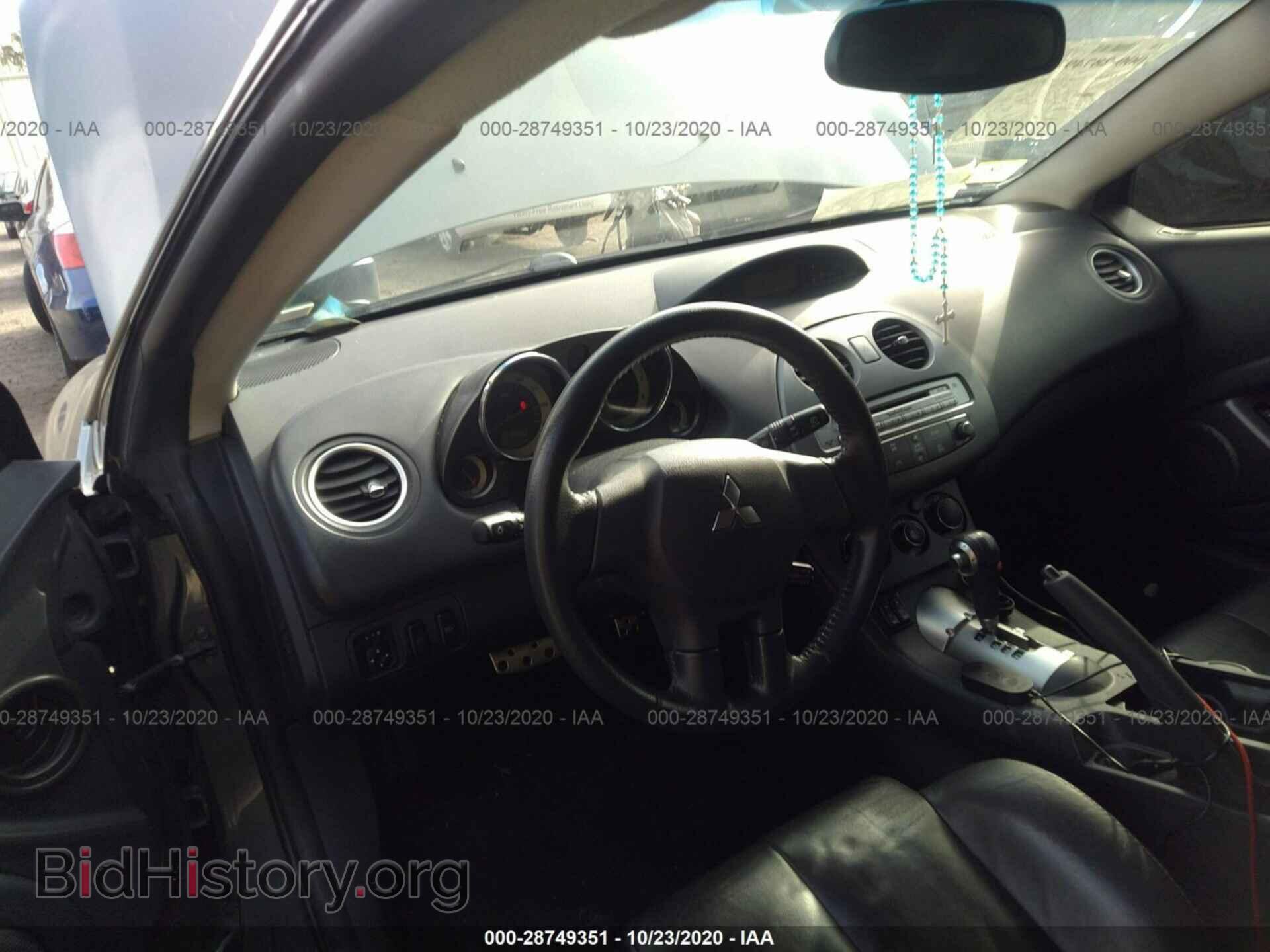 2006 MITSUBISHI ECLIPSE - VIN: 4A3AK34T26E053618 - Фото 5