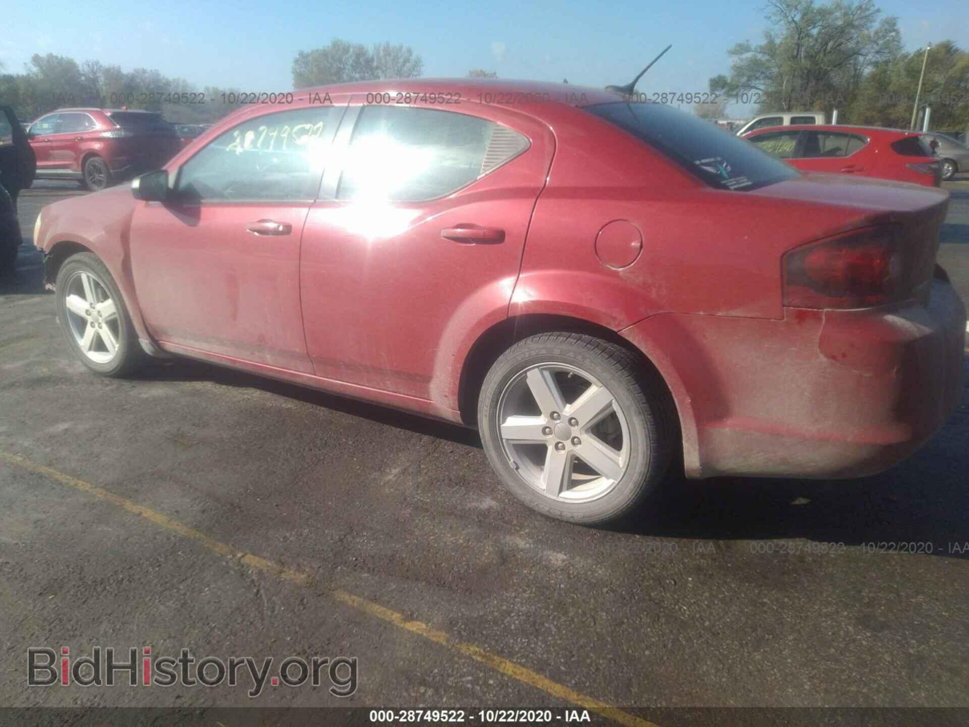 2013 DODGE AVENGER - VIN: 1C3CDZAB3DN681239 - Фото 3