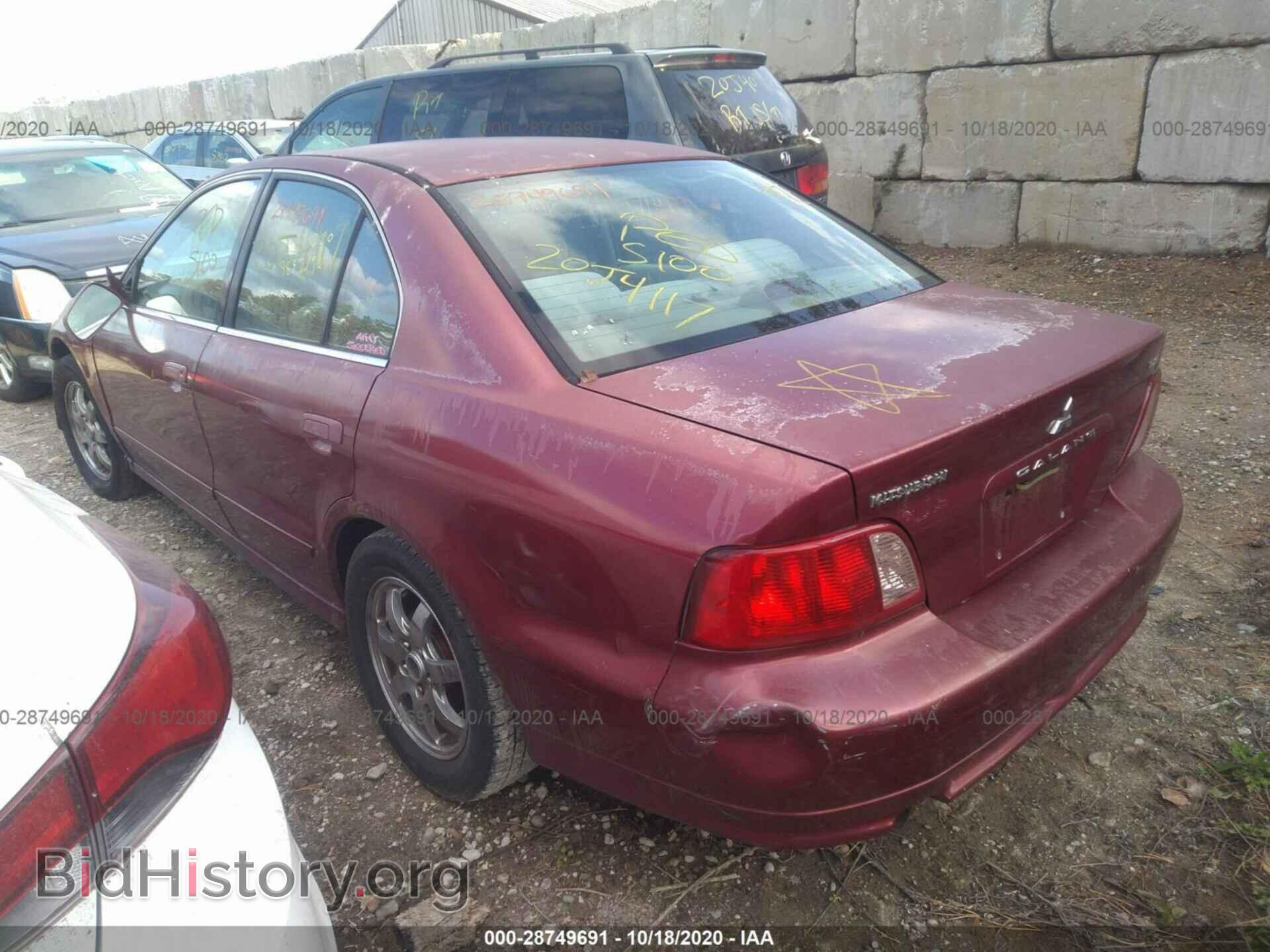 2002 MITSUBISHI GALANT - VIN: 4A3AA46G42E134915 - Фото 3
