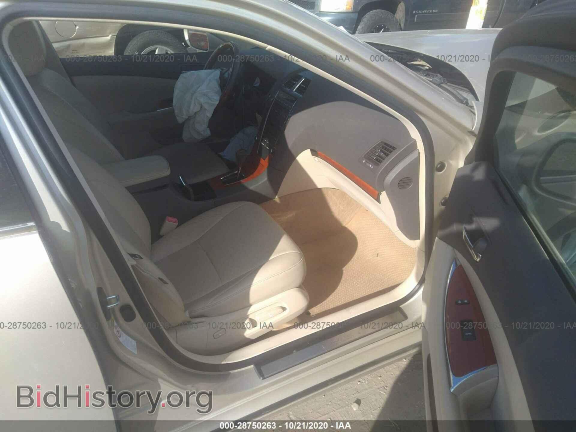 2010 LEXUS ES 350 - VIN: JTHBK1EG8A2390185 - Фото 5