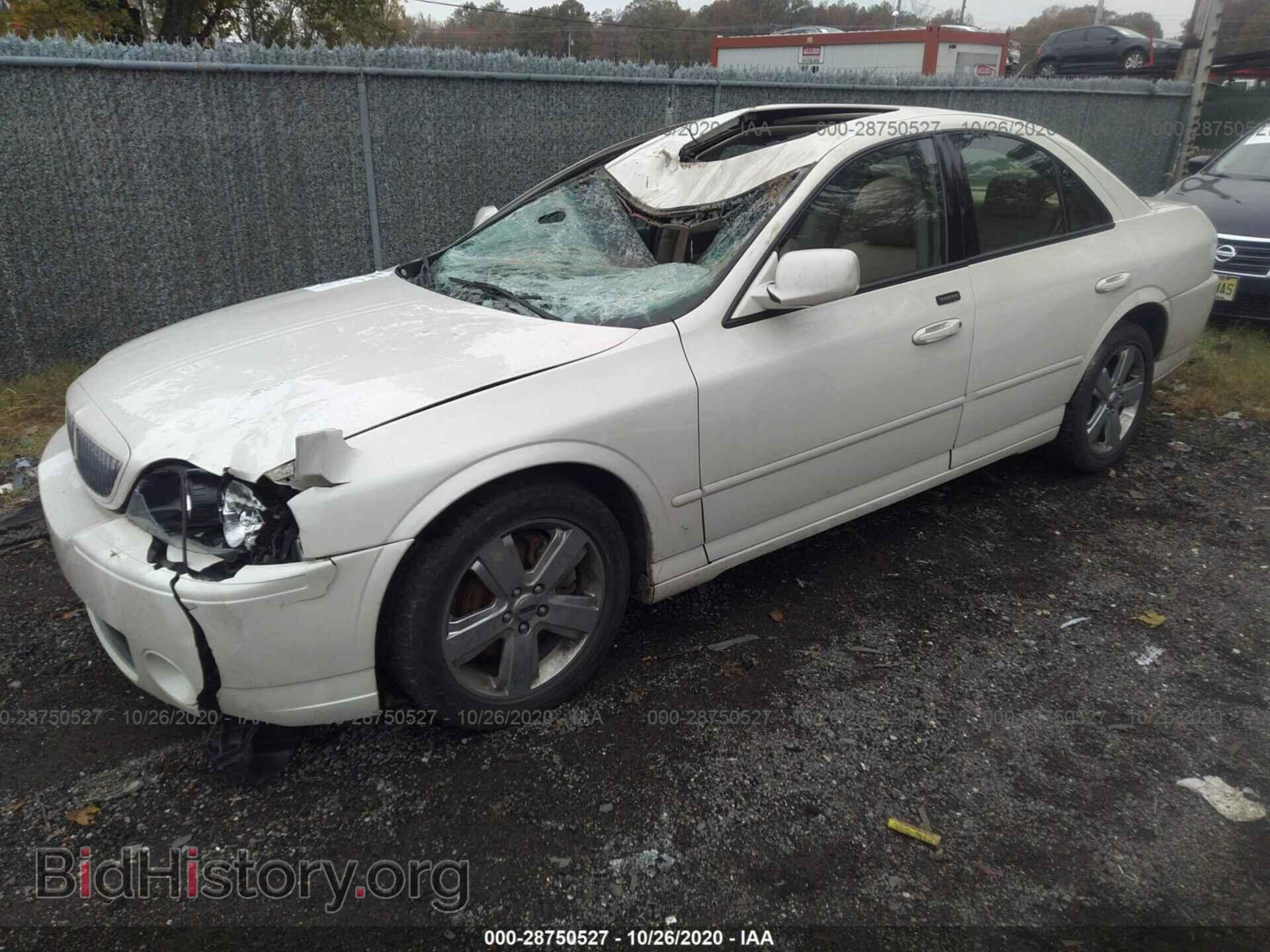 2006 LINCOLN LS - VIN: 1LNHM87A76Y622119 - Фото 2