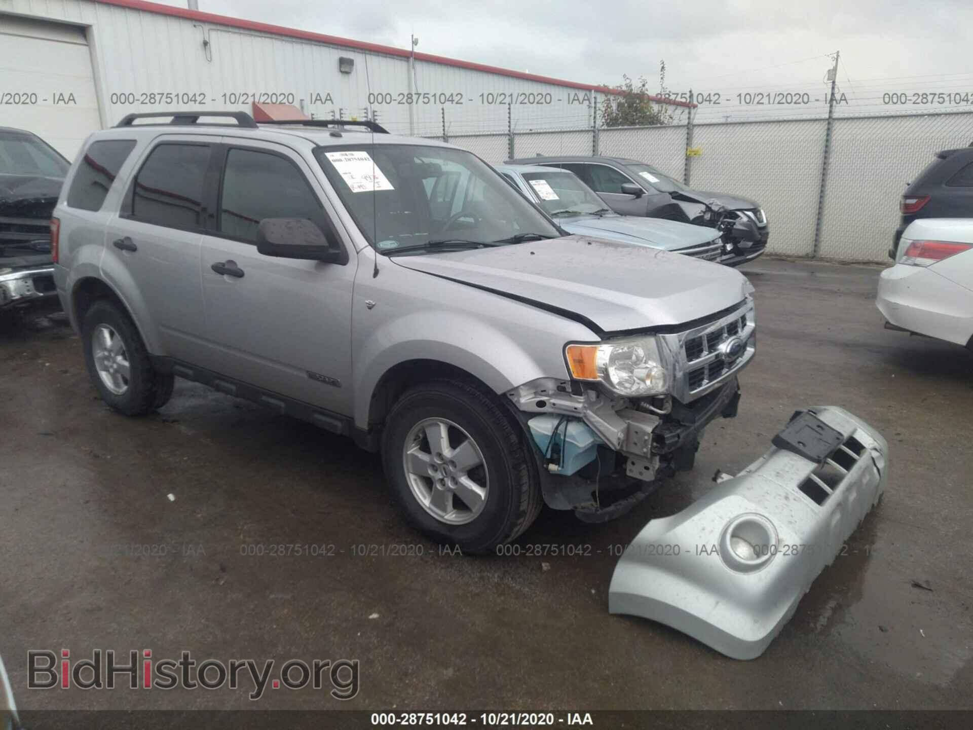 Фотография 1FMCU03108KB41488 - FORD ESCAPE 2008