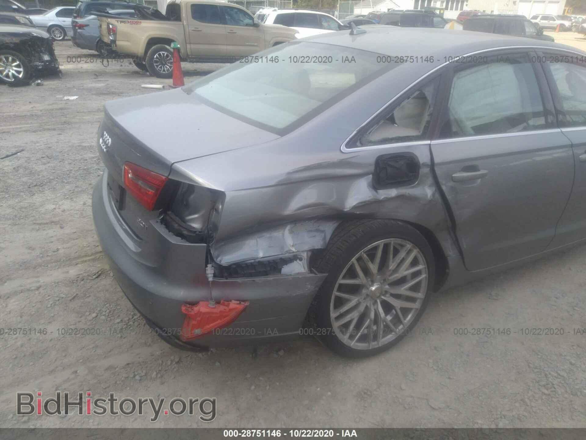 2012 AUDI A6 - VIN: WAUDFAFC6CN170911 - Фото 6