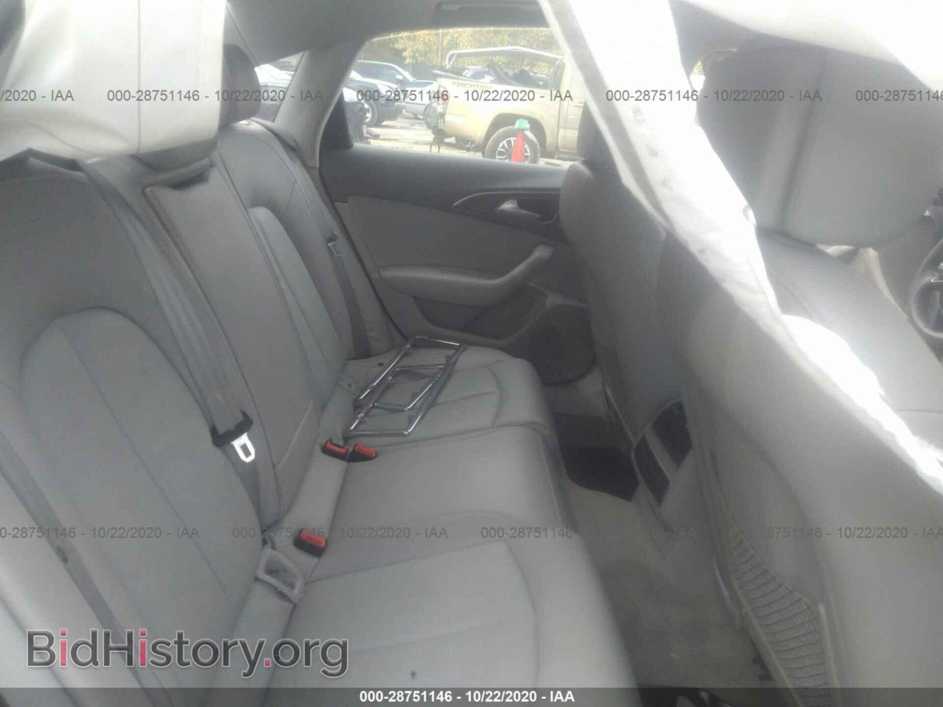 2012 AUDI A6 - VIN: WAUDFAFC6CN170911 - Фото 8