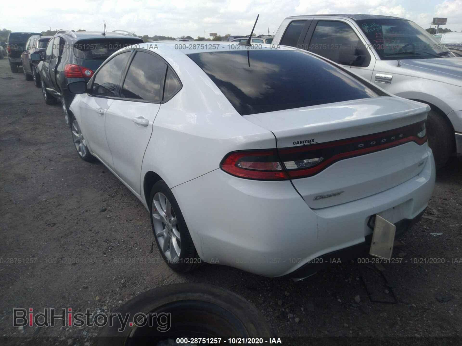 2013 DODGE DART - VIN: 1C3CDFBA7DD313415 - Фото 3