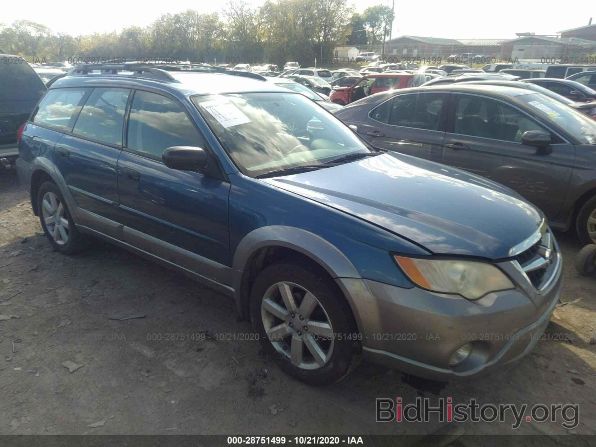 Photo 4S4BP61C887347848 - SUBARU OUTBACK 2008