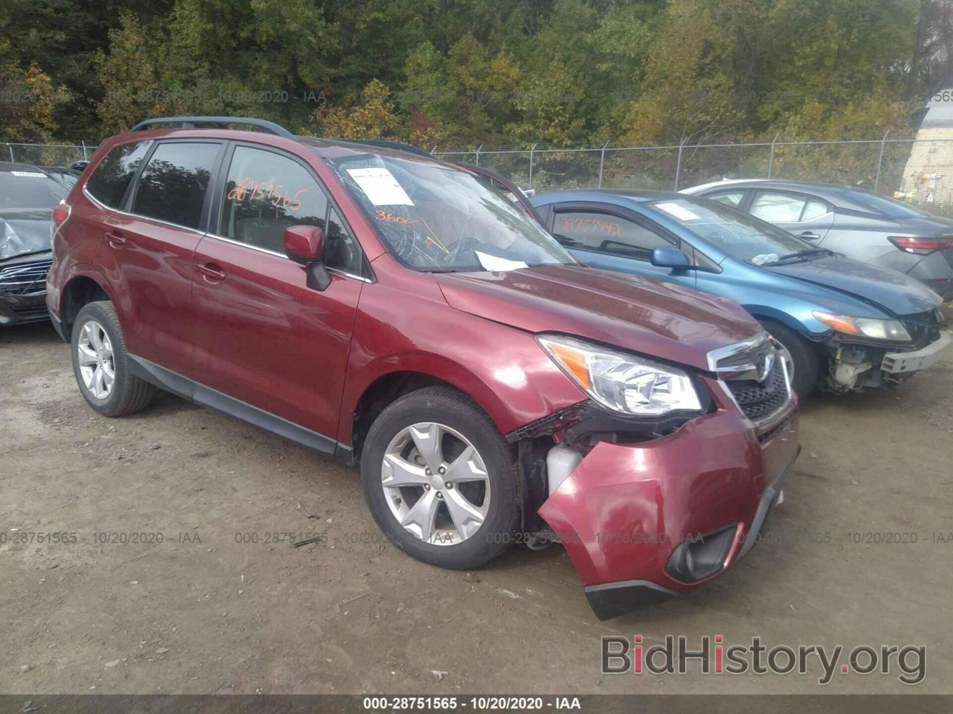 Photo JF2SJAHC6EH486477 - SUBARU FORESTER 2014
