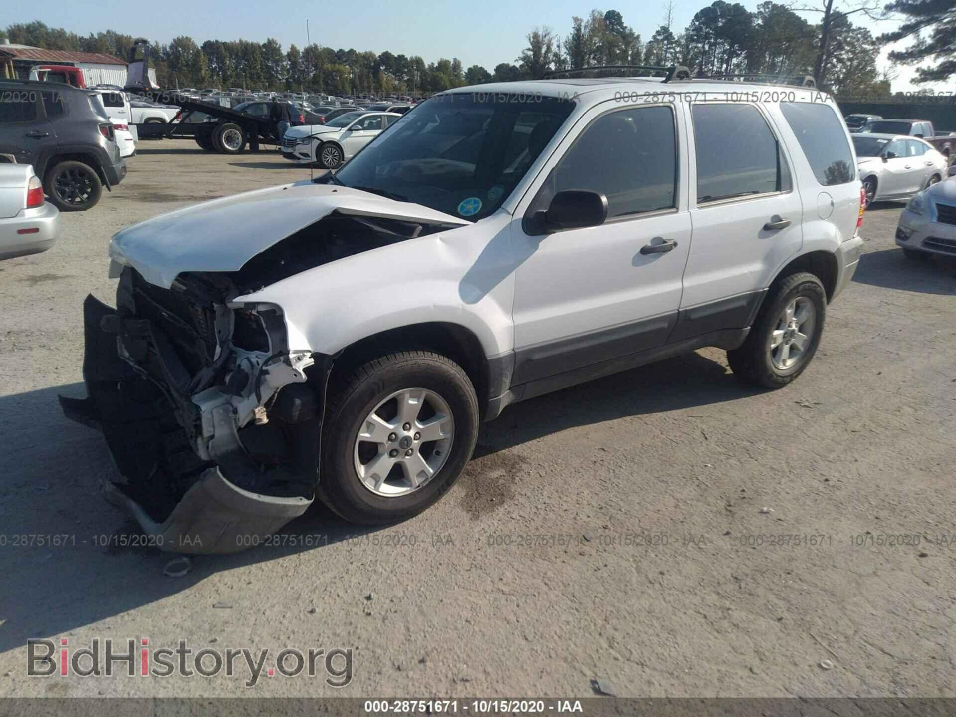2005 FORD ESCAPE - VIN: 1FMCU03165DA10159 - Фото 2
