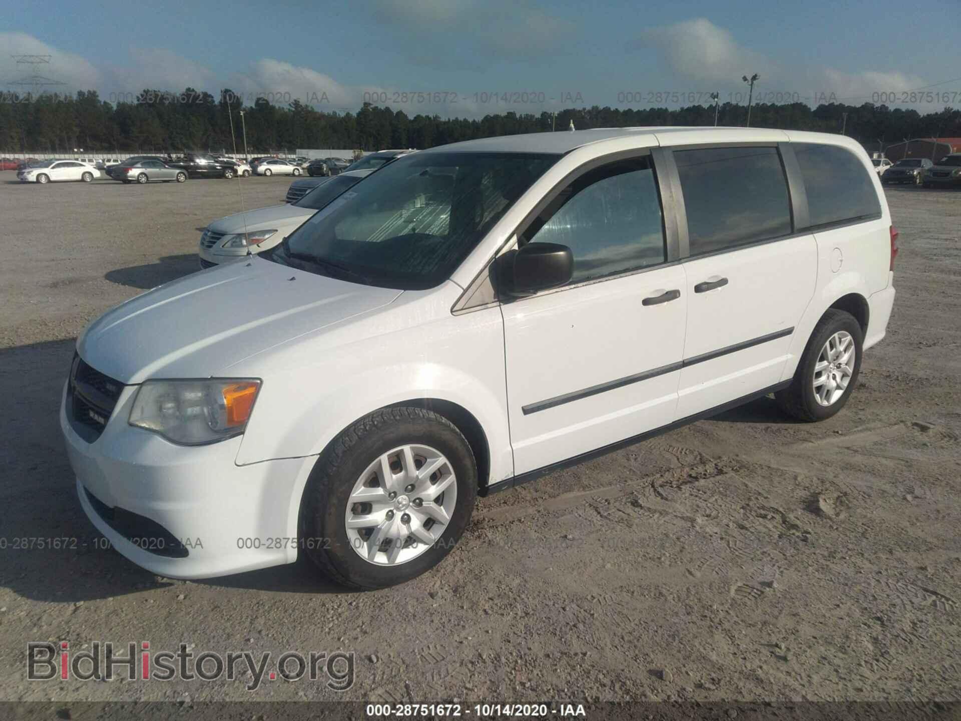 2014 RAM CARGO VAN - VIN: 2C4JRGAG3ER375053 - Фото 2