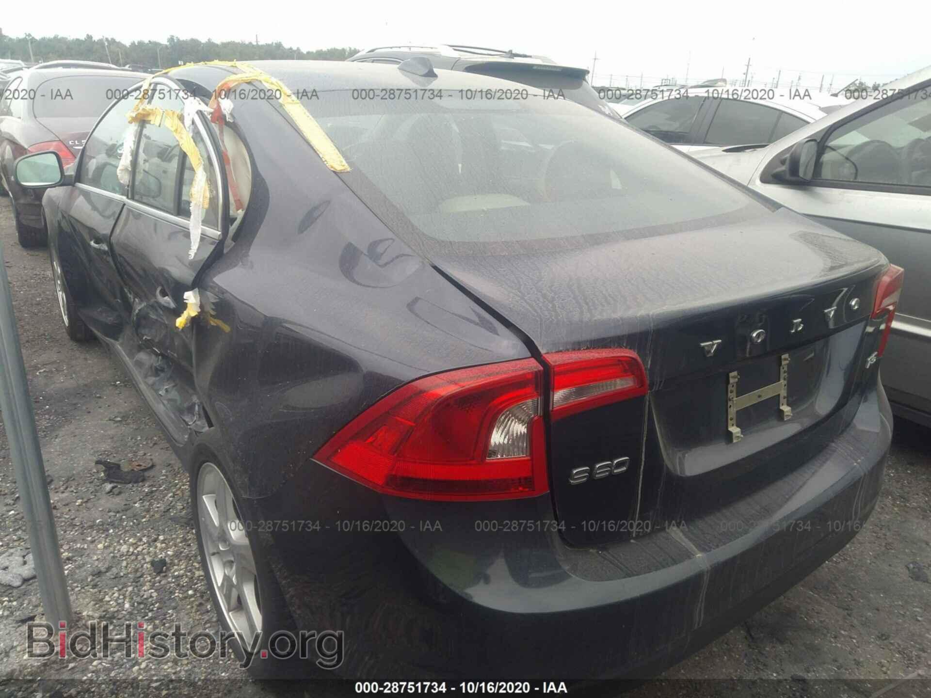 2012 VOLVO S60 - VIN: YV1622FS8C2036868 - Фото 3